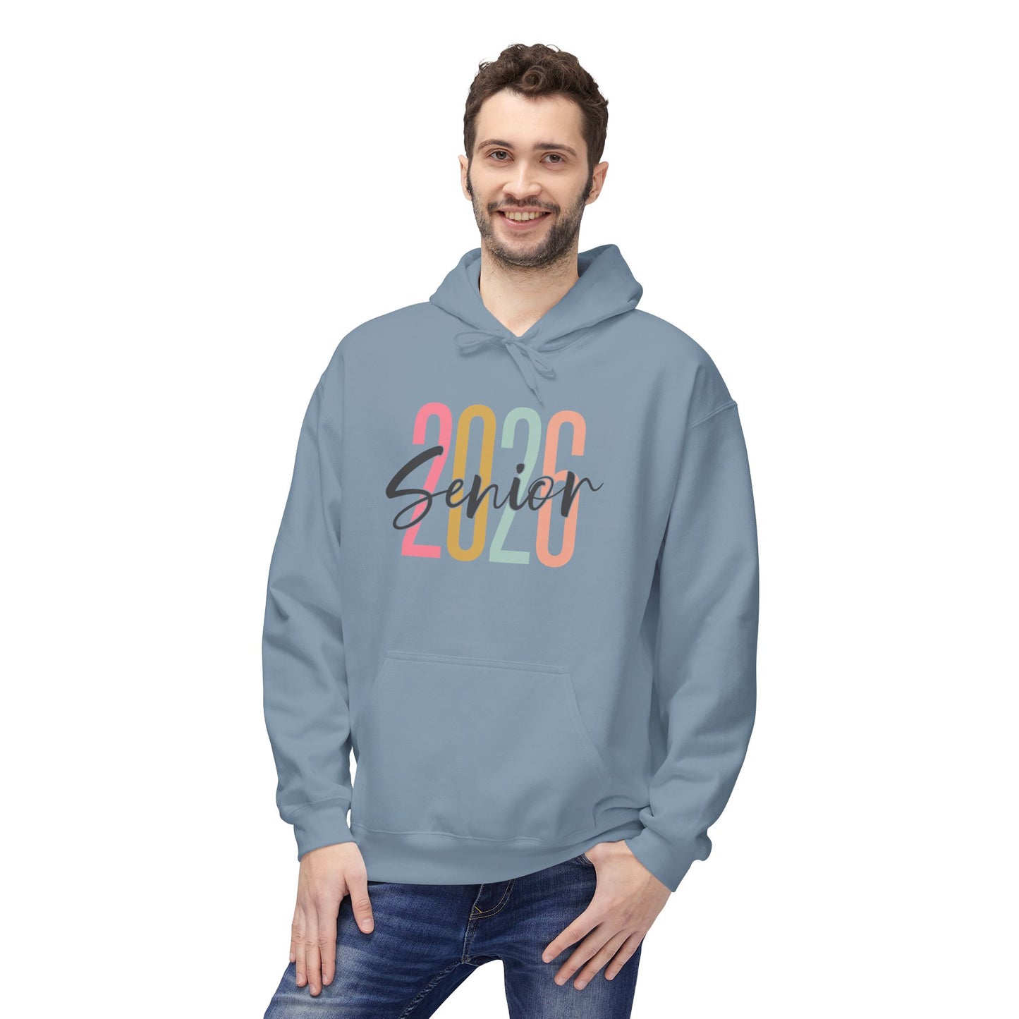 Class of 2026 Senior Hoodie, Graduation Gift, Unisex Fleece Sweatshirt, Cozy Senior Apparel, Perfect for Celebrations