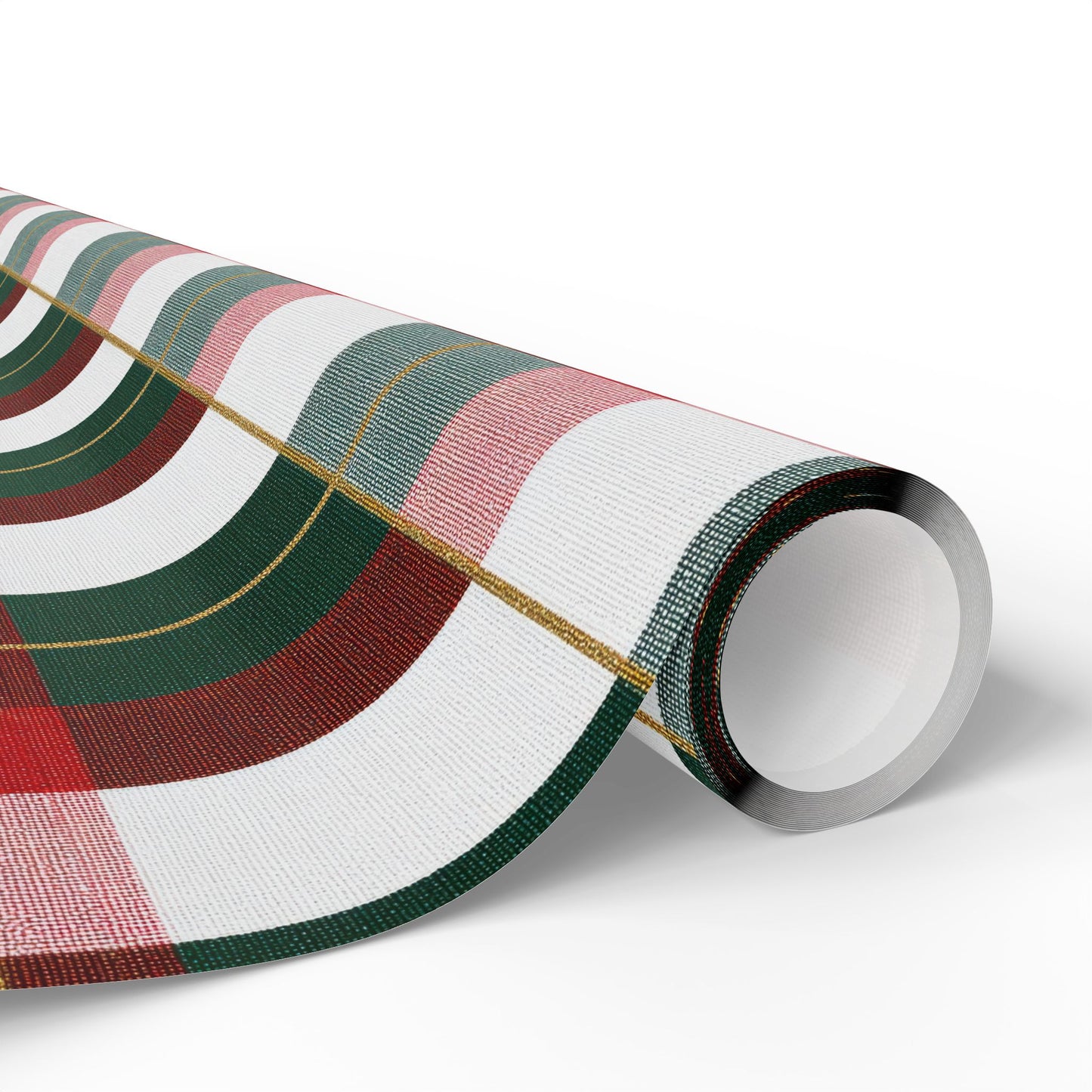 Festive Wrapping Paper, Holiday Gift Wrap, Christmas Wrap, Plaid Gift Wrap, Eco-Friendly Wrapping, Party Supplies