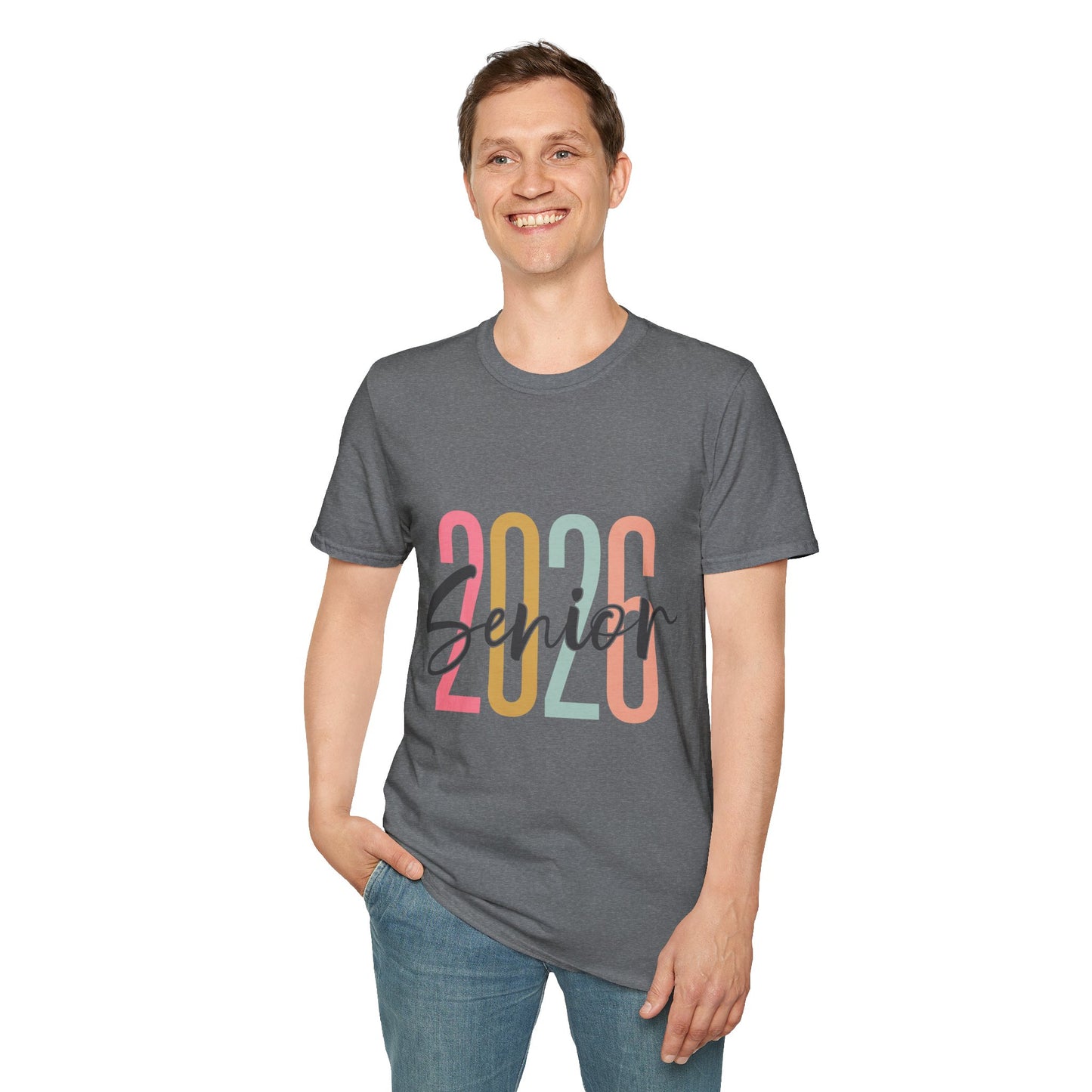 Graduating Class 2026 Unisex Softstyle T-Shirt | Senior Tee | High School Graduate Shirt | Celebration Apparel | Trendy Graduation Gift