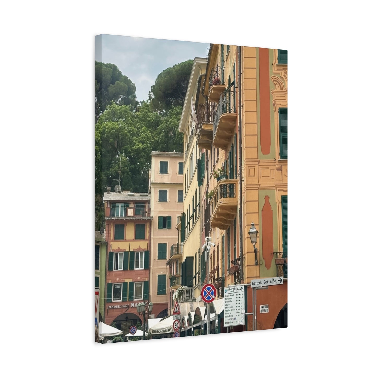 Italian Balcony Wall Decor, Home Decor, Gift for Art Lovers, Cozy Aesthetic, Travel Inspiration