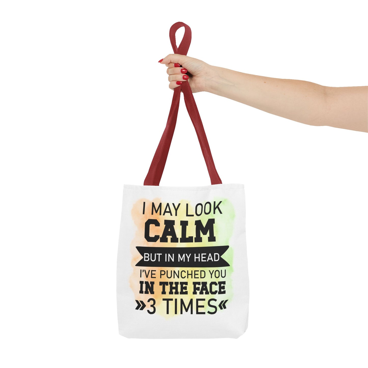 Humorous Tote Bag, Funny Gift for Friends, Everyday Use, Shopping Bag, Motivational Quote, Office Humor, Unique Present