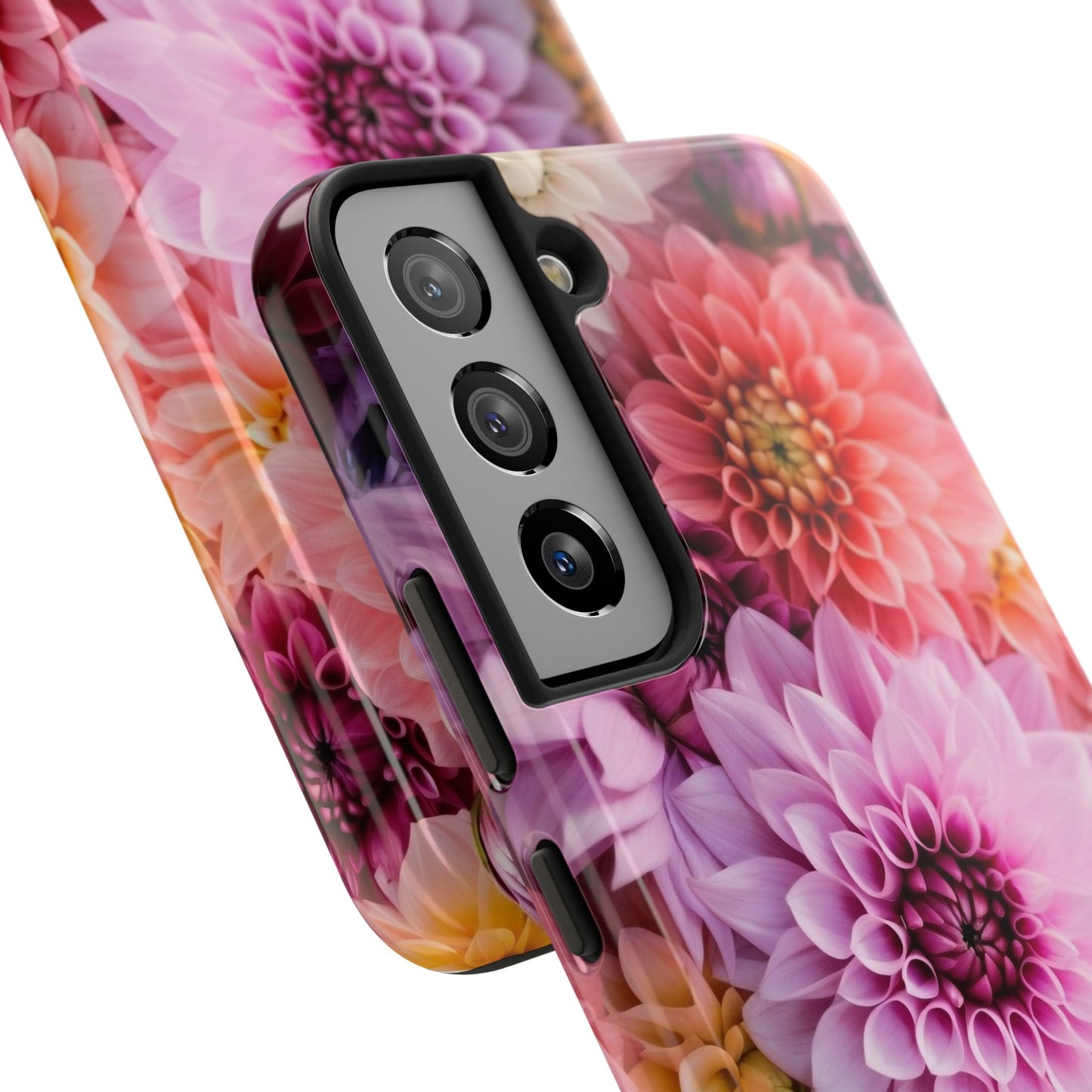 Floral Tough Phone Cases, Durable Phone Cover, Flower Print Case, Gift for Her, Spring Accessories, Custom Phone Case