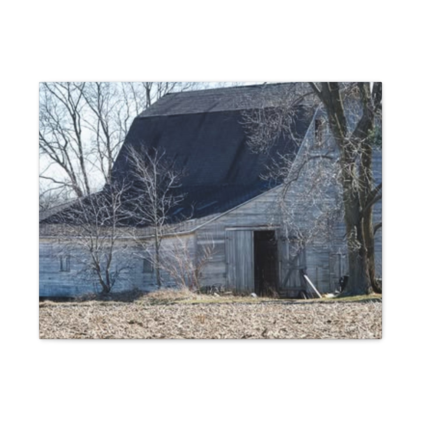 Rustic Barn Canvas Wall Art, Barn Decor, Country Home Decor, Farmhouse Wall Art, Rustic Home Decoration