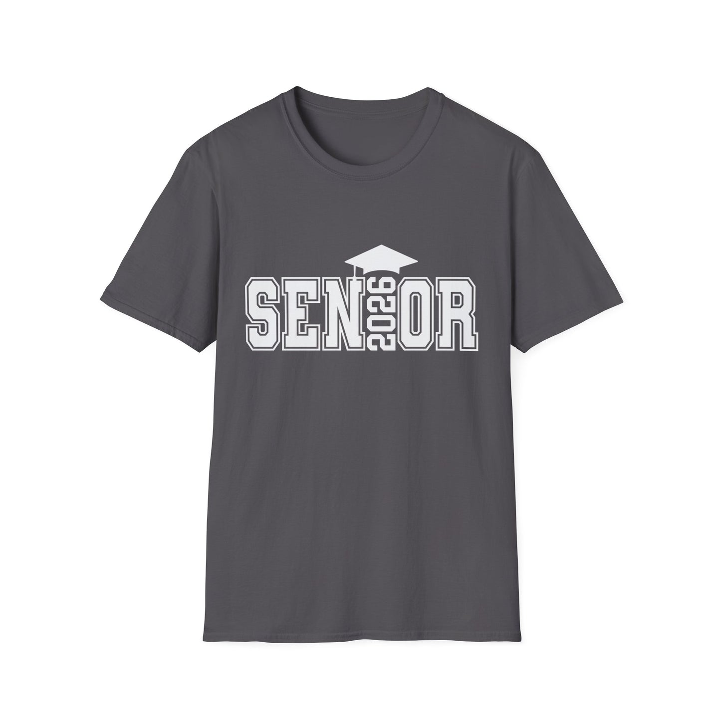 Class of 2026 Senior T-Shirt, Graduation Tee, Unisex Softstyle Shirt for Graduates, Perfect for Parties and Celebrations, Gift for Seniors