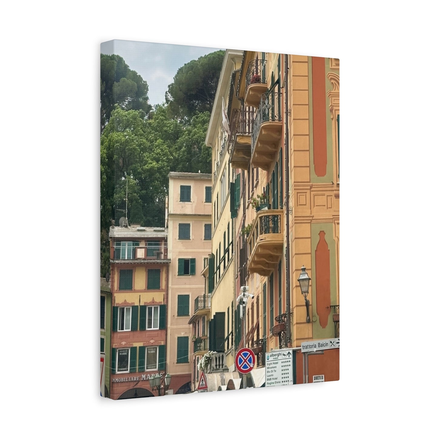 Italian Balcony Wall Decor, Home Decor, Gift for Art Lovers, Cozy Aesthetic, Travel Inspiration