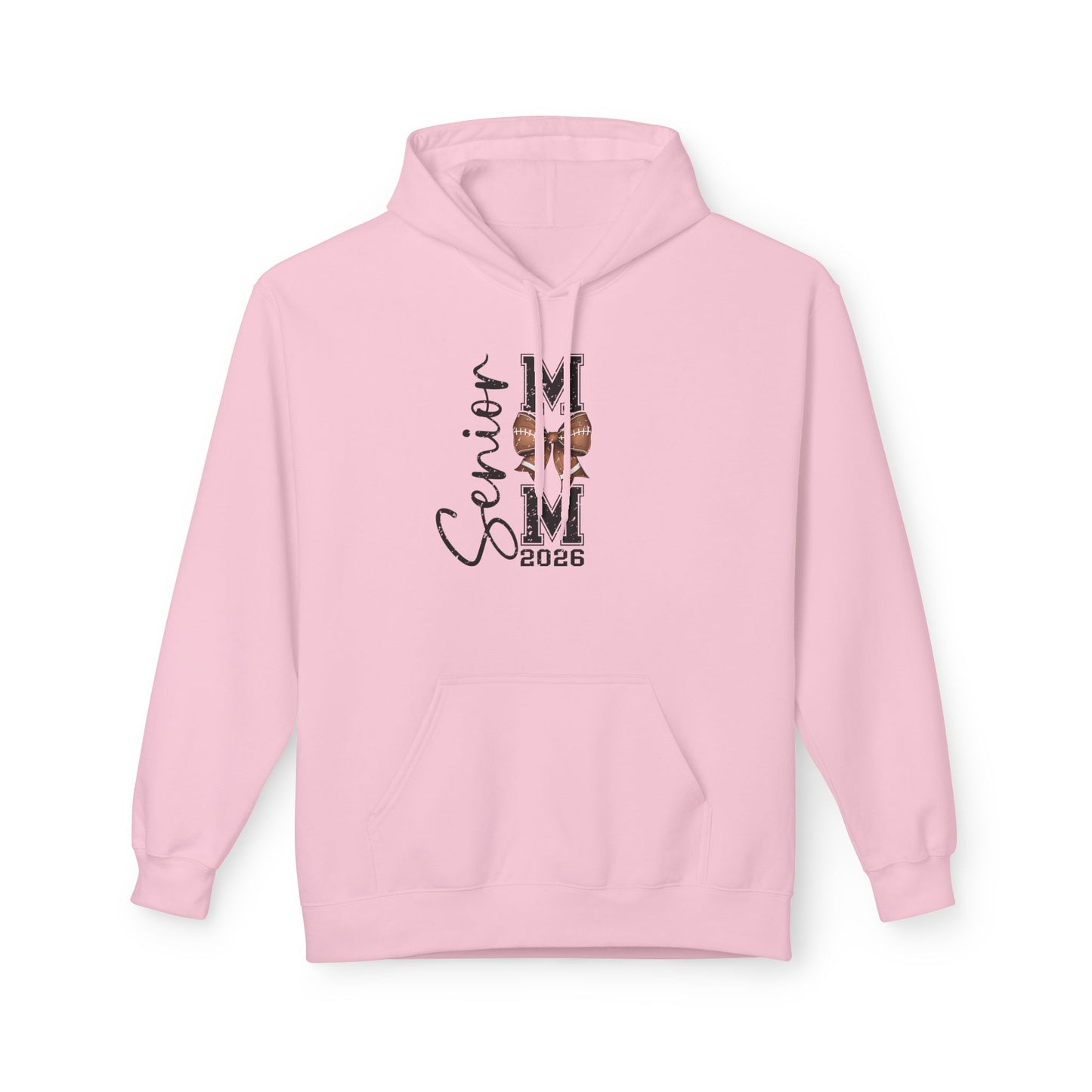2026 Senior Football Mom, Fleece Hoodie,