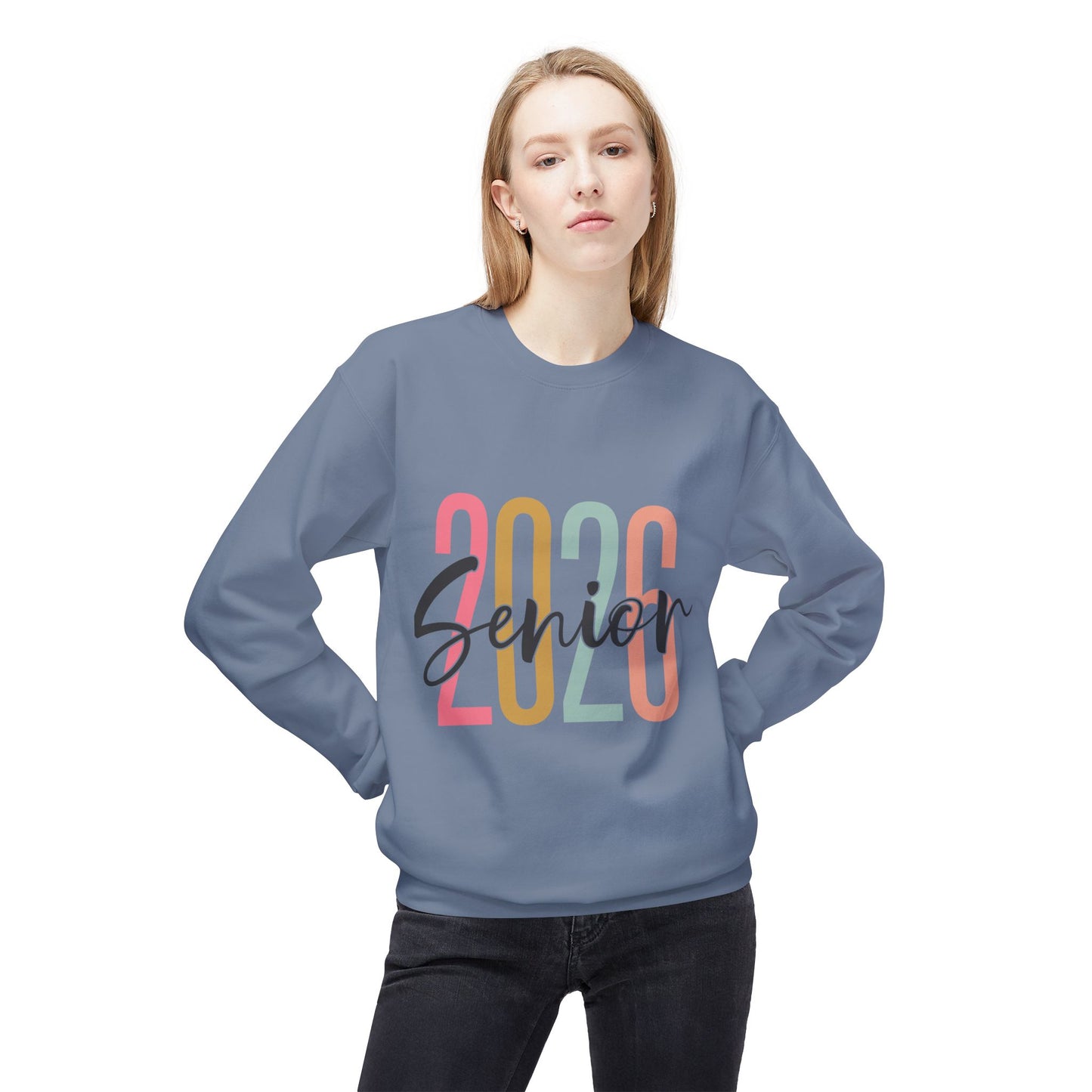 Senior 2026 Crewneck Sweatshirt, Graduation Gift, Unisex Sweatshirt, Class of 2026 Apparel, Cozy Casual Wear, High School Senior