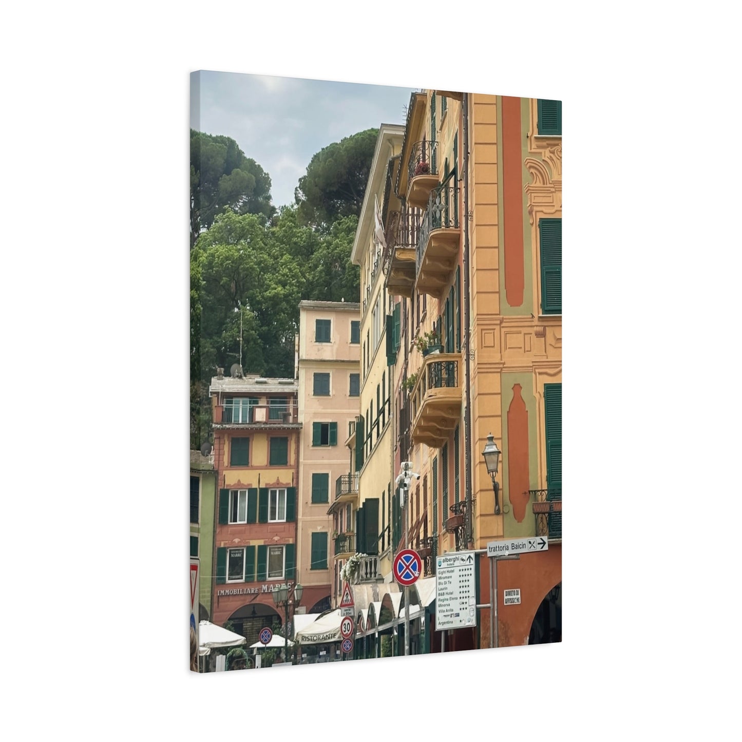 Italian Balcony Wall Decor, Home Decor, Gift for Art Lovers, Cozy Aesthetic, Travel Inspiration