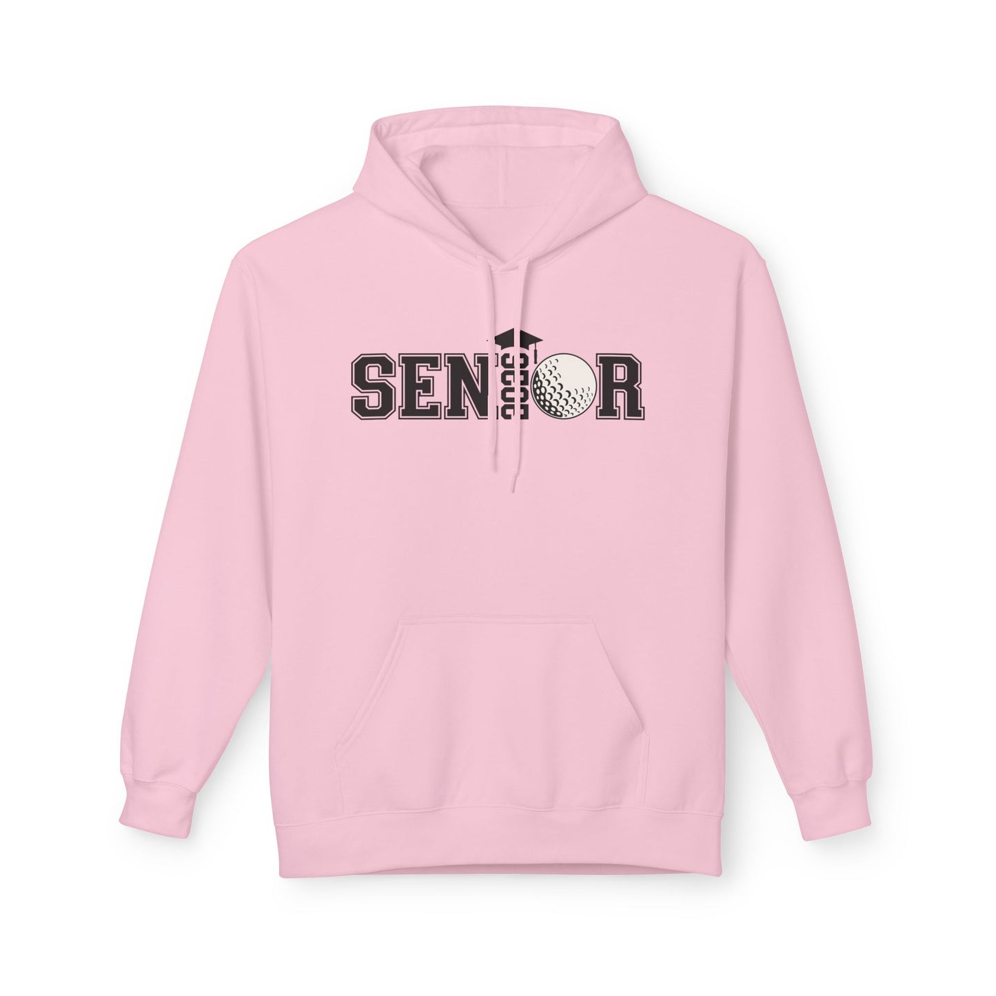 Senior- Golf Fleece Hoodie - Perfect for Graduates, Cozy Gift for Seniors, College Prep, Class of 2023, Warm and Stylish