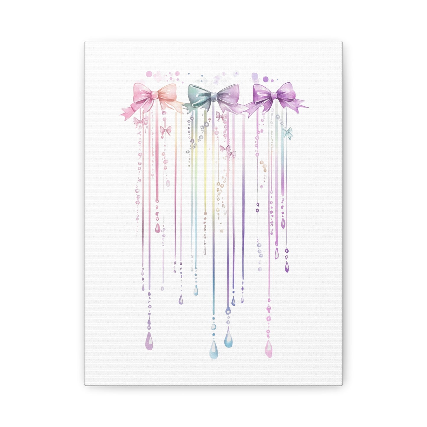 Bows Canvas - Matte Canvas, Stretched, 1.25"