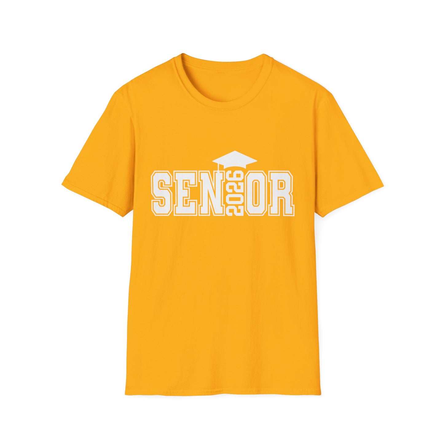 Class of 2026 Senior T-Shirt, Graduation Tee, Unisex Softstyle Shirt for Graduates, Perfect for Parties and Celebrations, Gift for Seniors
