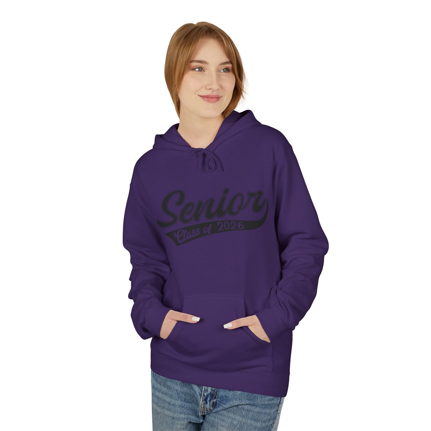 Class of 2026 Senior Hoodie | Unisex Midweight Fleece | Graduation Gift | College Bound | Class Spirit Wear, Trendy Graduation Apparel
