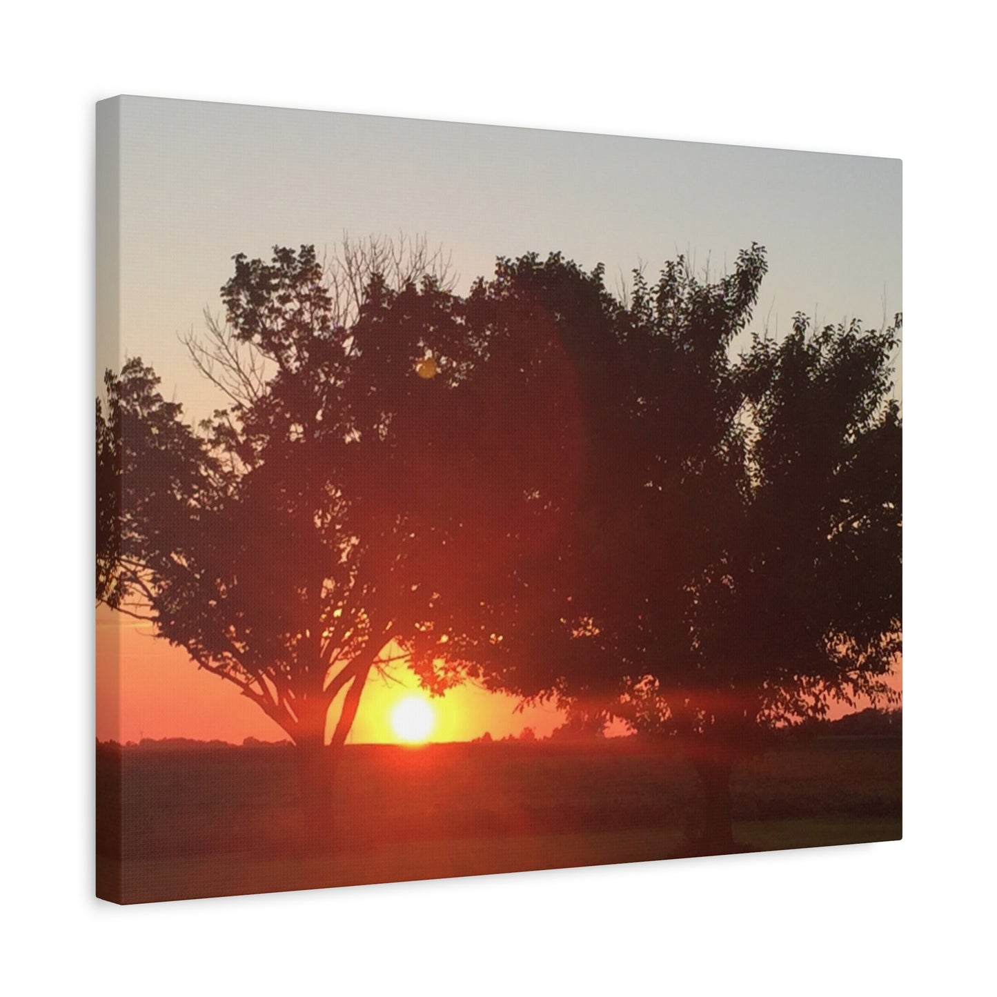 Sunset Serenity Canvas Wall Art, Relaxing Home Decor, Nature Print, Gift for Nature Lovers, Sunset Aesthetic, Art for Living Room