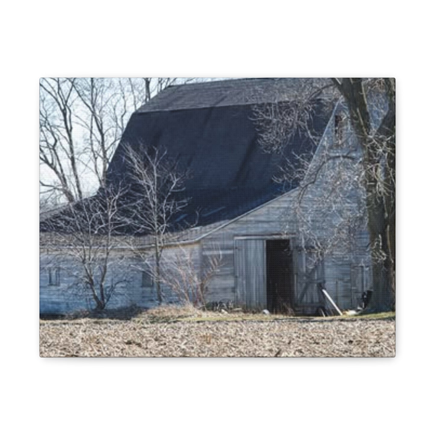 Rustic Barn Canvas Wall Art, Barn Decor, Country Home Decor, Farmhouse Wall Art, Rustic Home Decoration