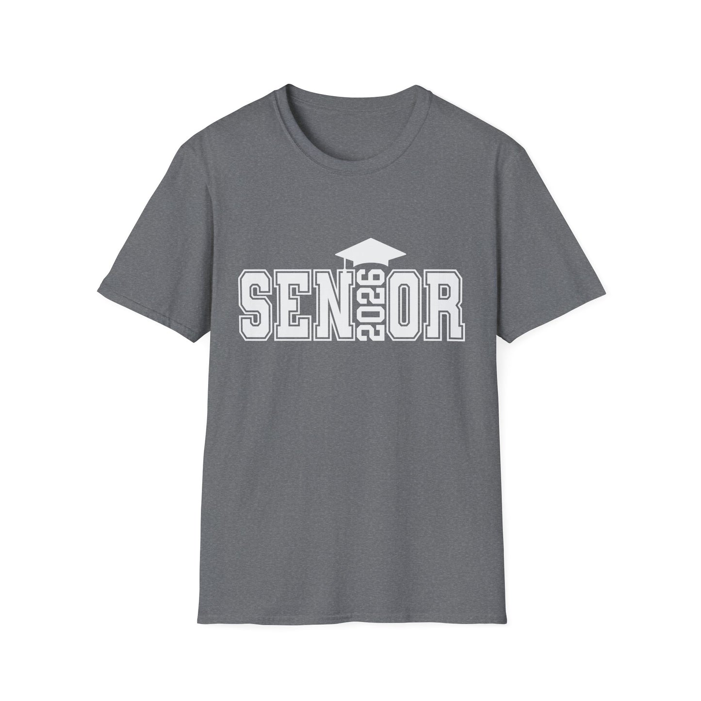 Class of 2026 Senior T-Shirt, Graduation Tee, Unisex Softstyle Shirt for Graduates, Perfect for Parties and Celebrations, Gift for Seniors