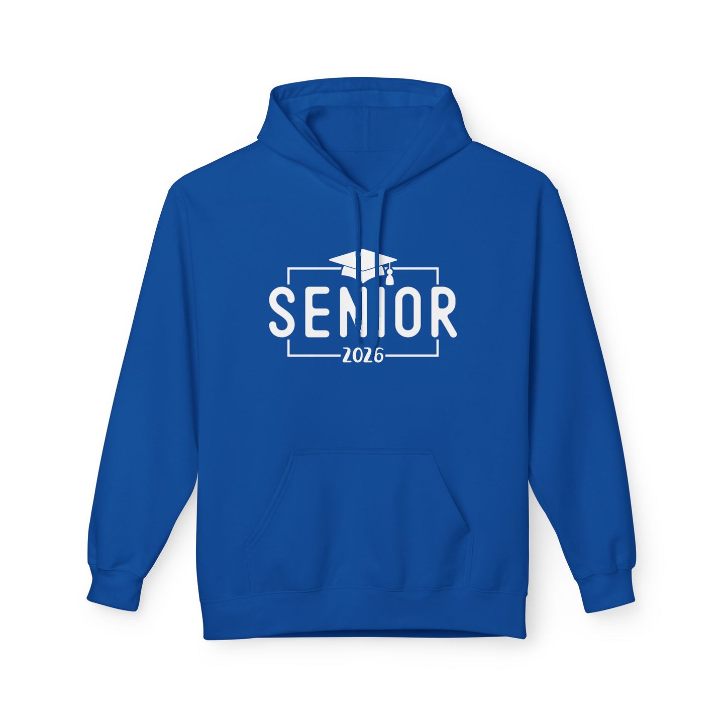 2026 Senior Unisex Midweight Fleece Hoodie, Graduation Gift, Class of 2026 Apparel, Cozy Hoodie, Unique Grad Clothing, High School Senior