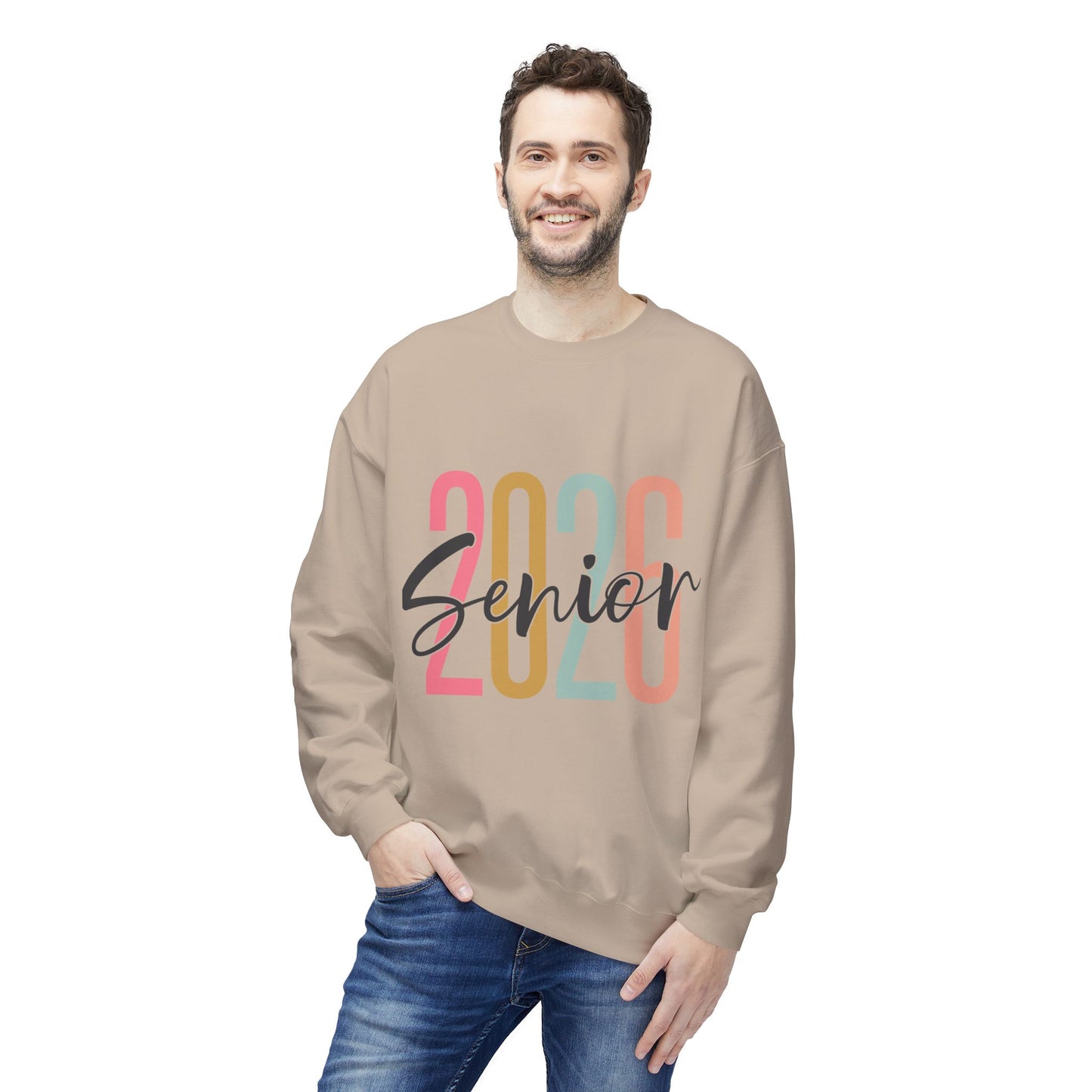 Senior 2026 Crewneck Sweatshirt, Graduation Gift, Unisex Sweatshirt, Class of 2026 Apparel, Cozy Casual Wear, High School Senior