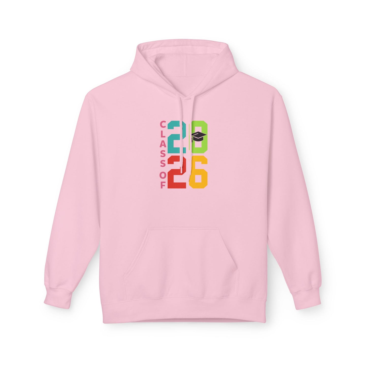 Class of 2026 Unisex Fleece Hoodie, Graduation Gift, College Bound Apparel, Cozy Layer, Student Spirit Wear