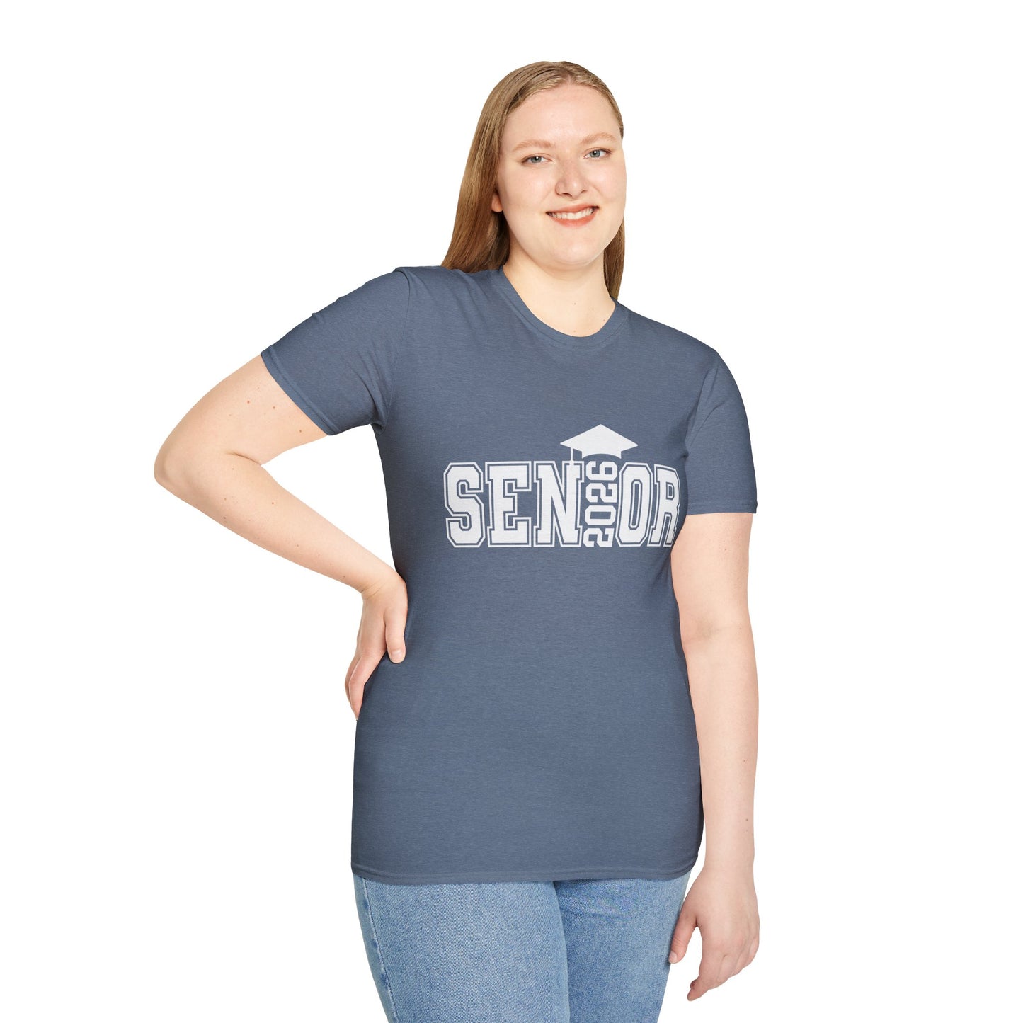 Class of 2026 Senior T-Shirt, Graduation Tee, Unisex Softstyle Shirt for Graduates, Perfect for Parties and Celebrations, Gift for Seniors