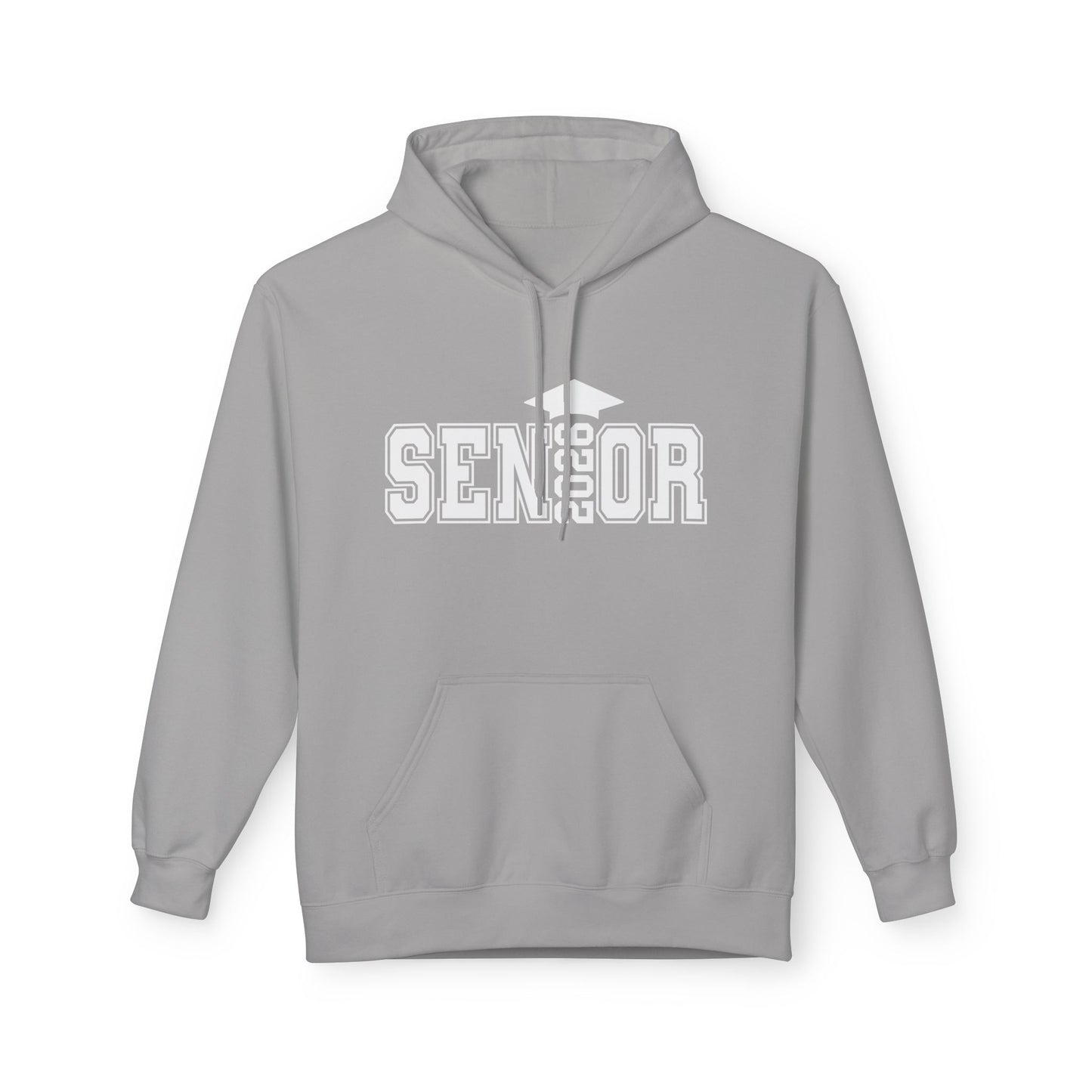 Senior Fleece Hoodie, Cozy Graduation Gift, Class of 2024 Sweatshirt, Unisex Hoodie, Senior Spirit Wear, Comfortable Casual Wear