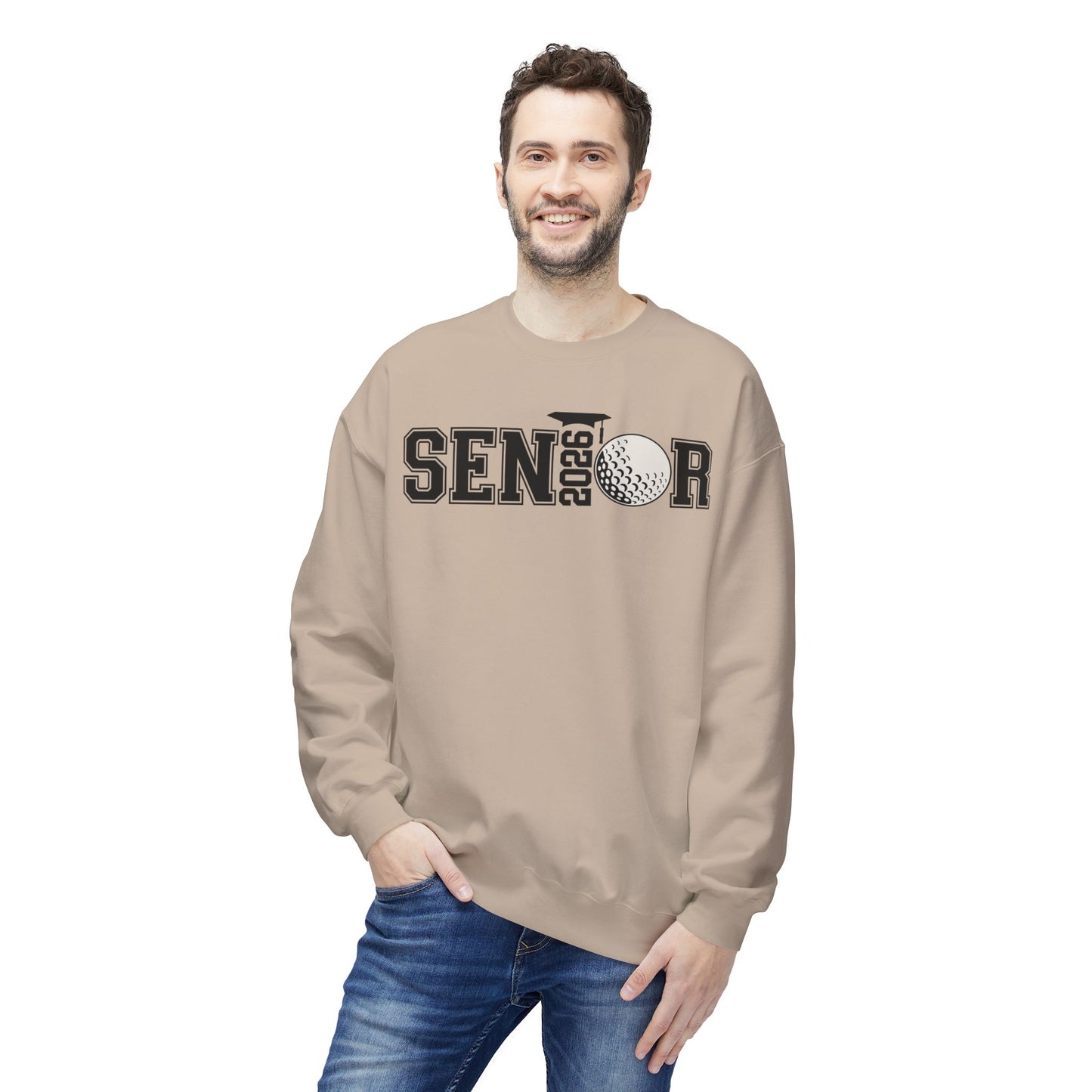 Class of 2026 Golf Sweatshirt, Graduation Gift, Senior Sweatshirt, Unisex Crewneck, Sports Apparel, College Bound Sweatshirt