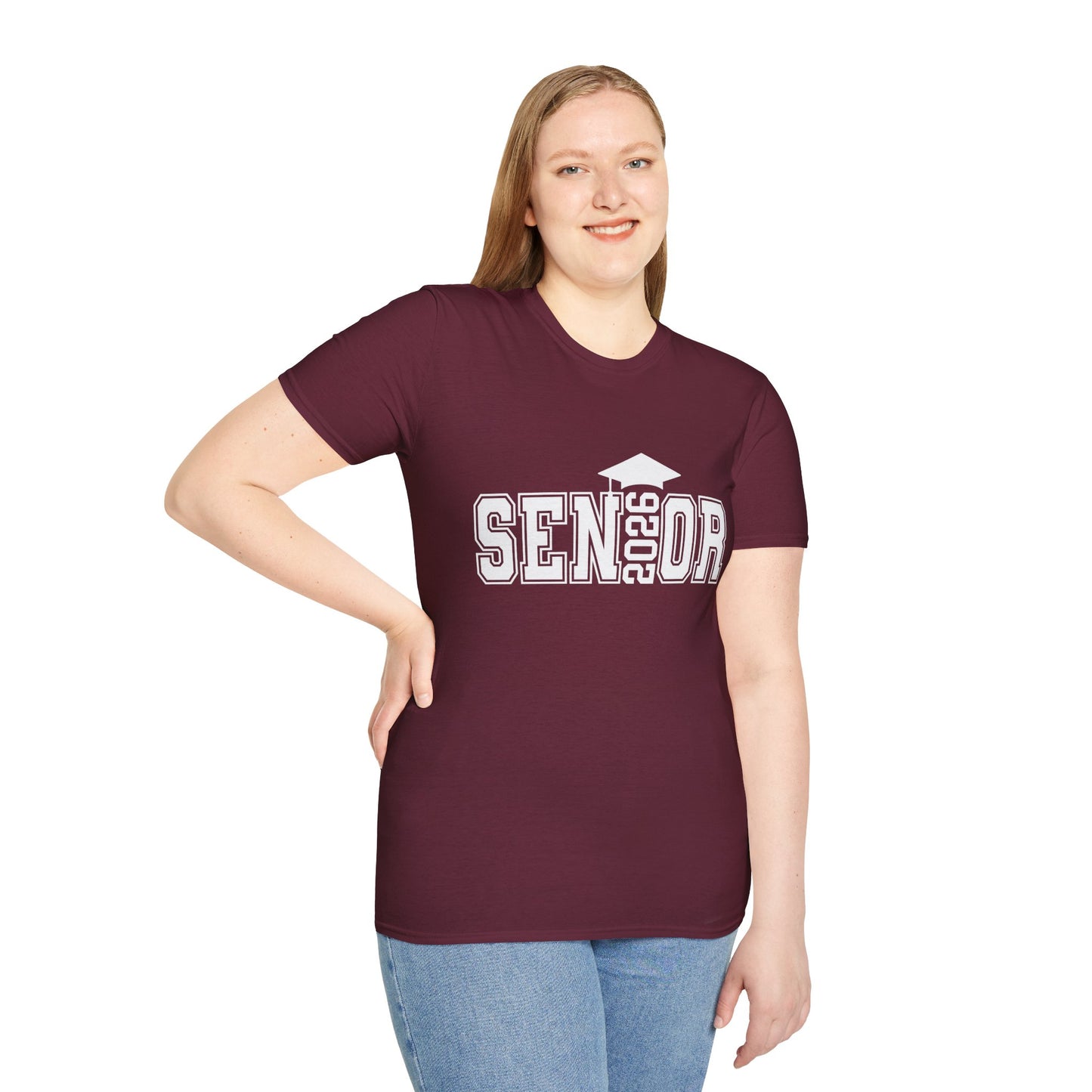 Class of 2026 Senior T-Shirt, Graduation Tee, Unisex Softstyle Shirt for Graduates, Perfect for Parties and Celebrations, Gift for Seniors