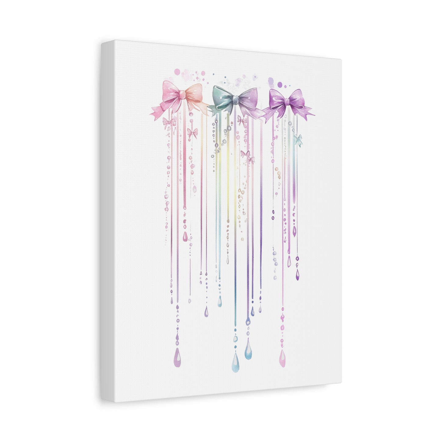 Bows Canvas - Matte Canvas, Stretched, 1.25"
