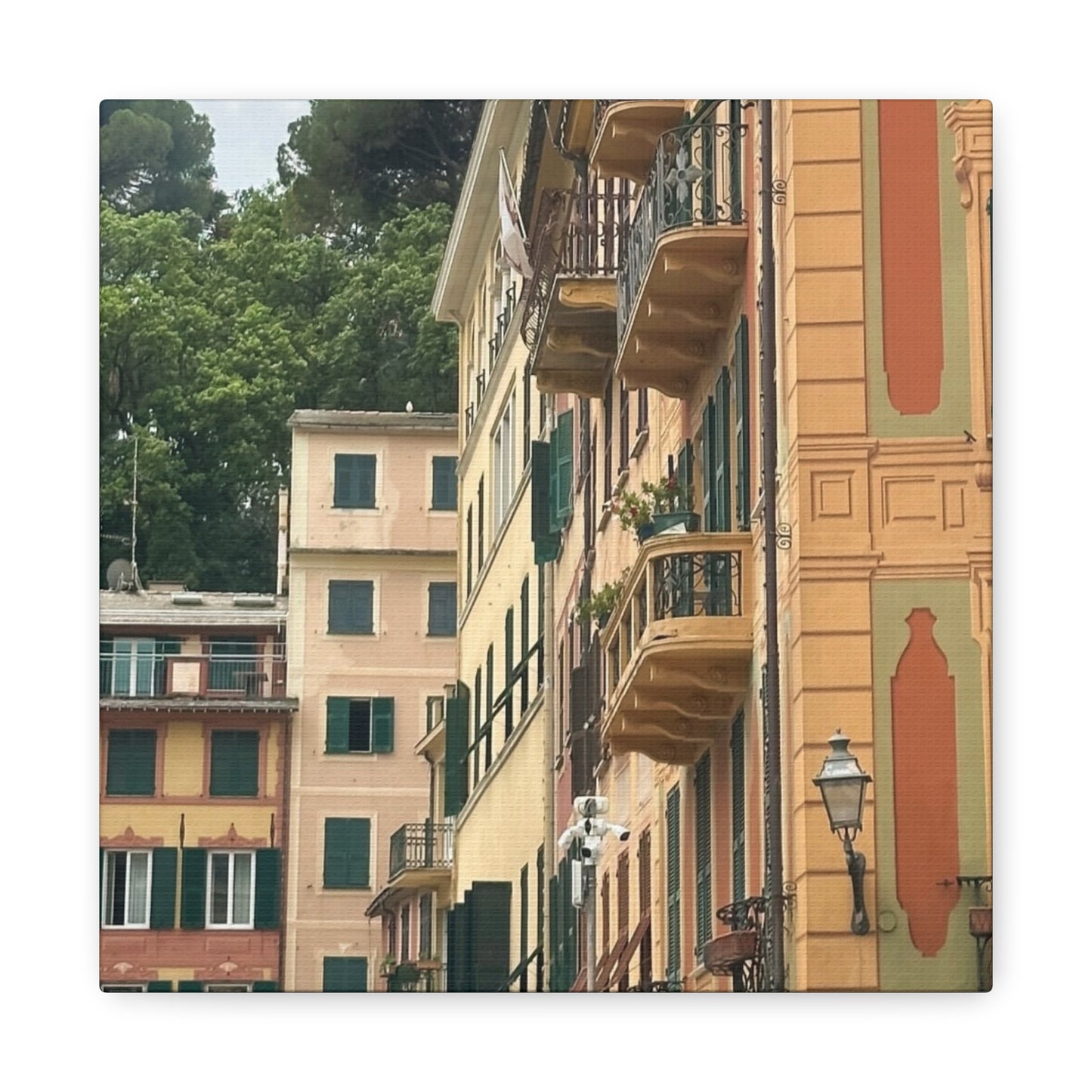 Italian Balcony Wall Decor, Home Decor, Gift for Art Lovers, Cozy Aesthetic, Travel Inspiration