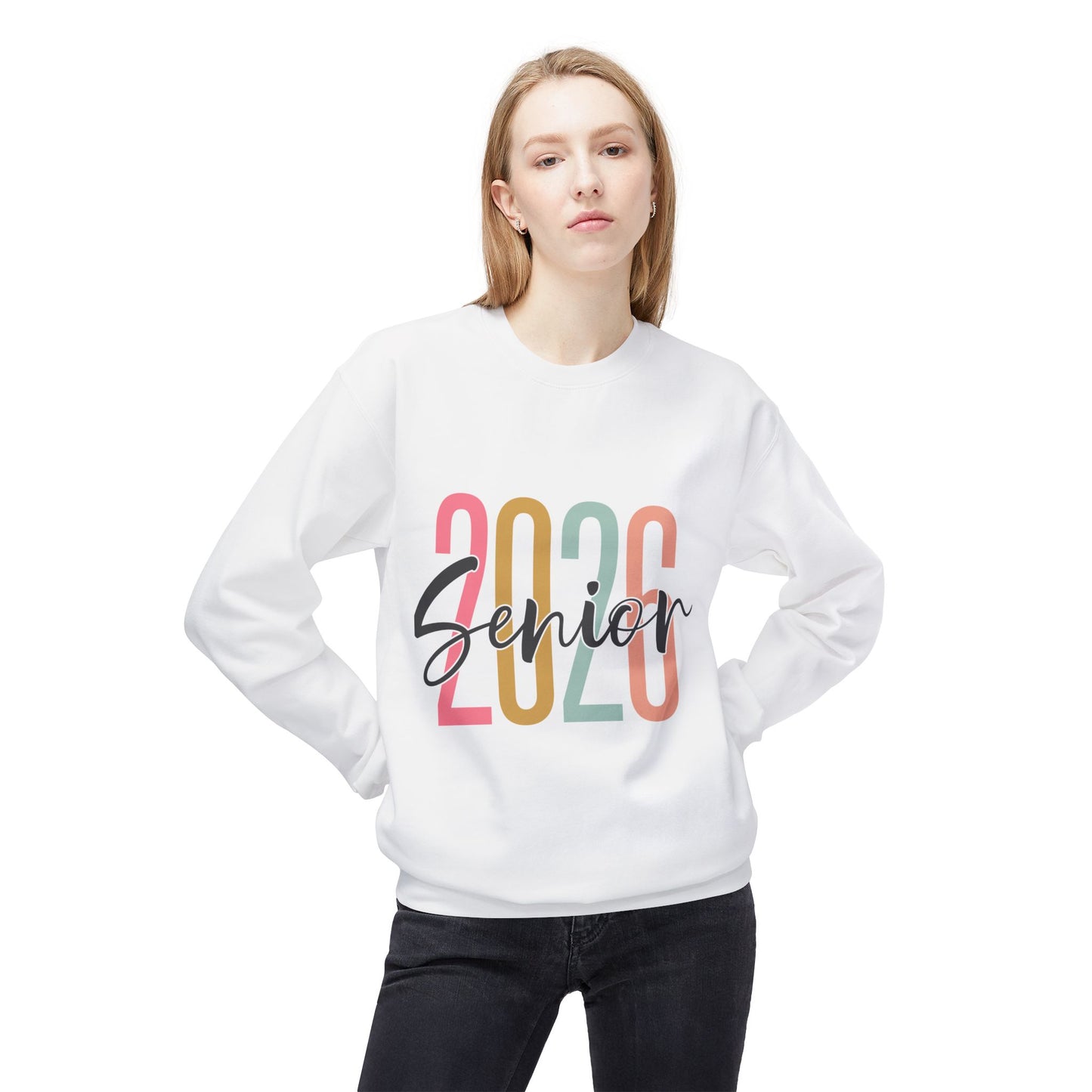 Senior 2026 Crewneck Sweatshirt, Graduation Gift, Unisex Sweatshirt, Class of 2026 Apparel, Cozy Casual Wear, High School Senior