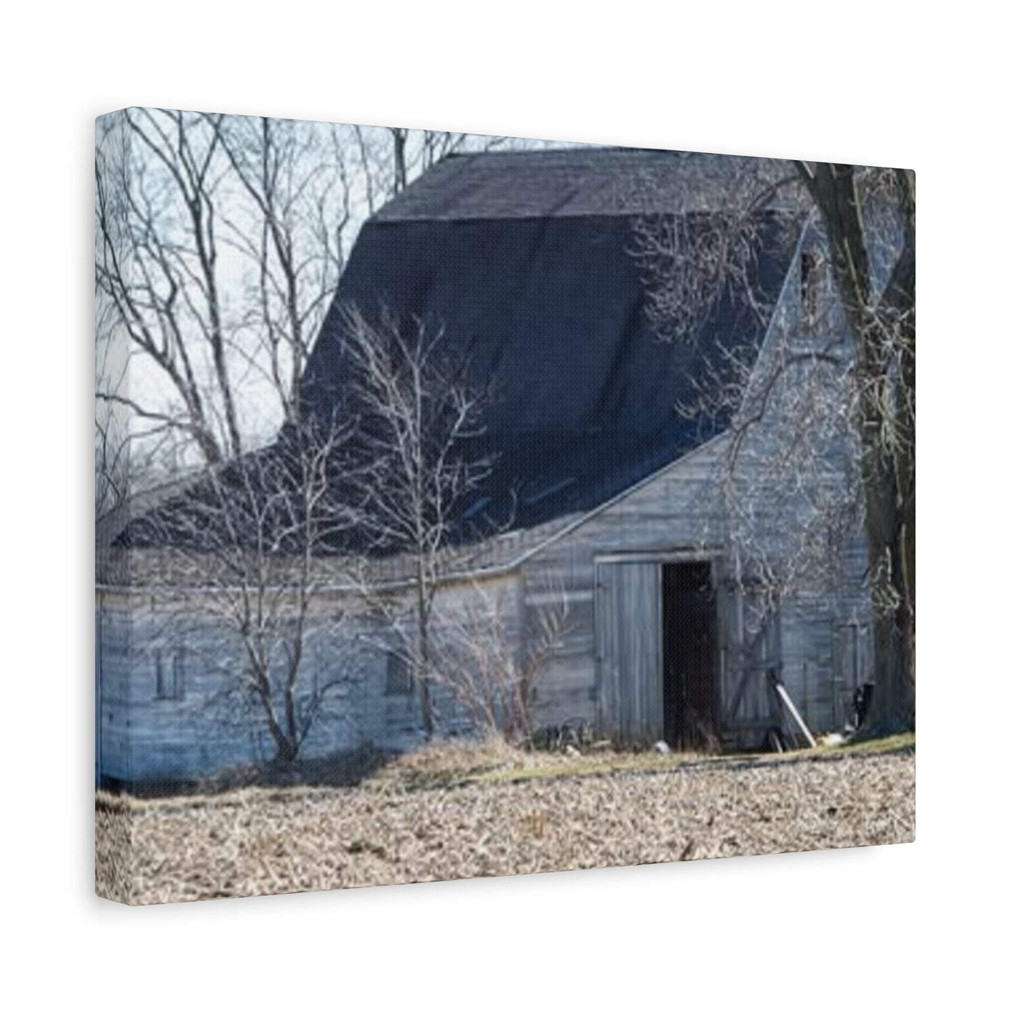 Rustic Barn Canvas Wall Art, Barn Decor, Country Home Decor, Farmhouse Wall Art, Rustic Home Decoration