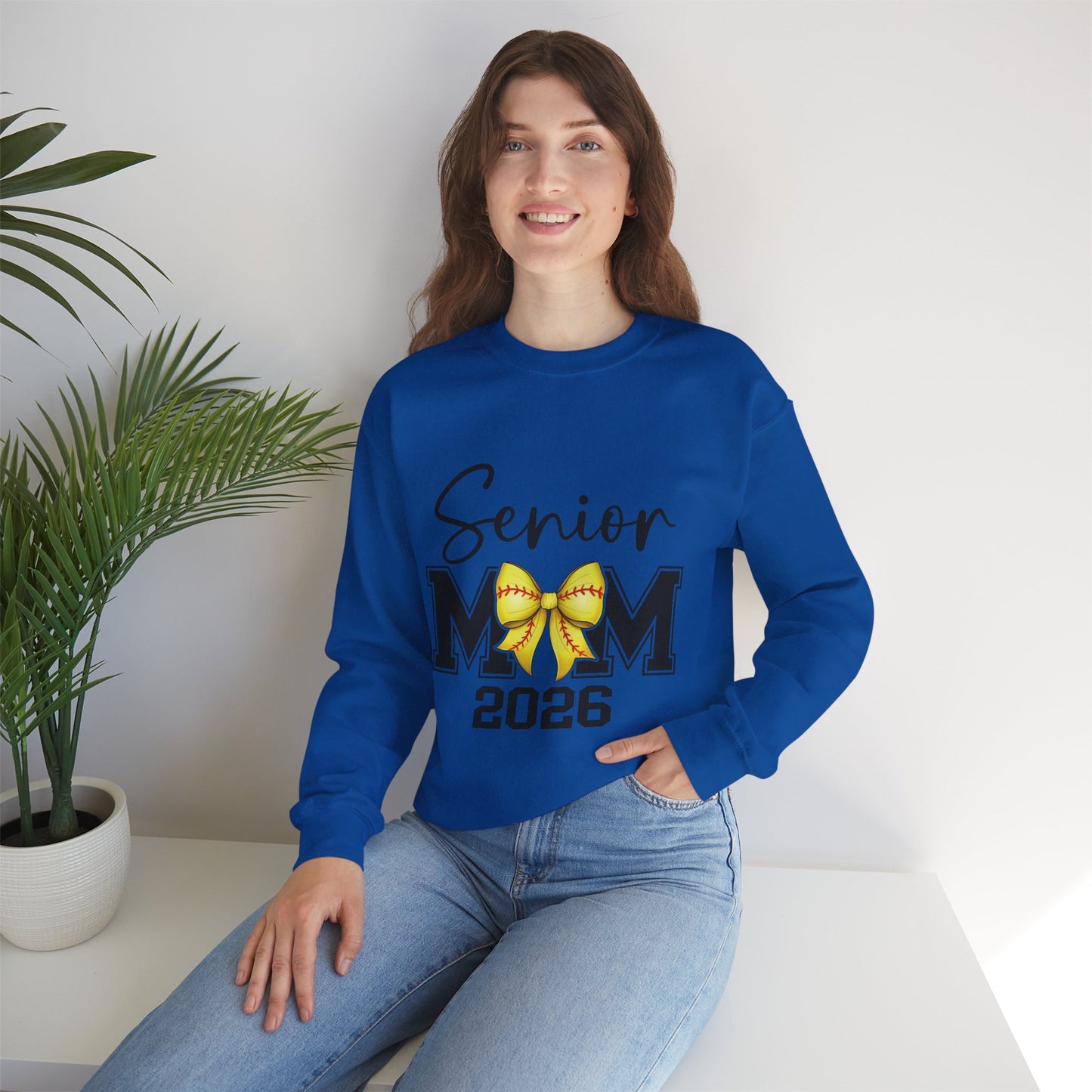 Senior Softball Mom 2026 Sweatshirt