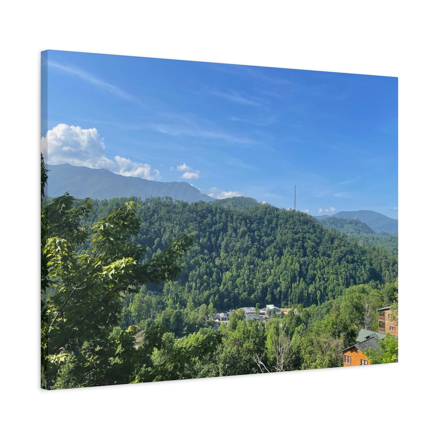 Scenic Matte Canvas Wall Art, Nature Decor, Mountain Landscape, Home Gallery, Gift Idea, Wall Decor
