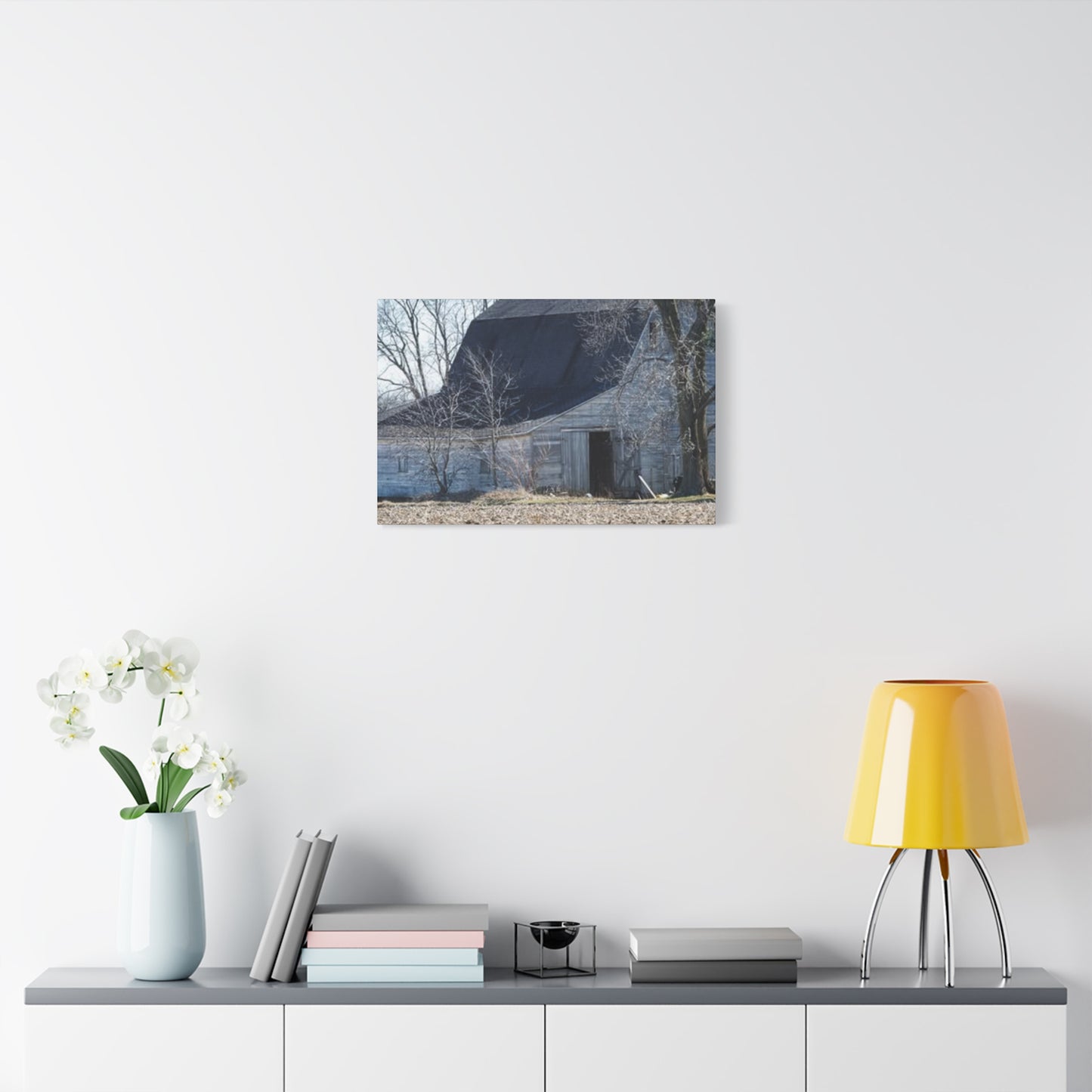 Rustic Barn Canvas Wall Art, Barn Decor, Country Home Decor, Farmhouse Wall Art, Rustic Home Decoration