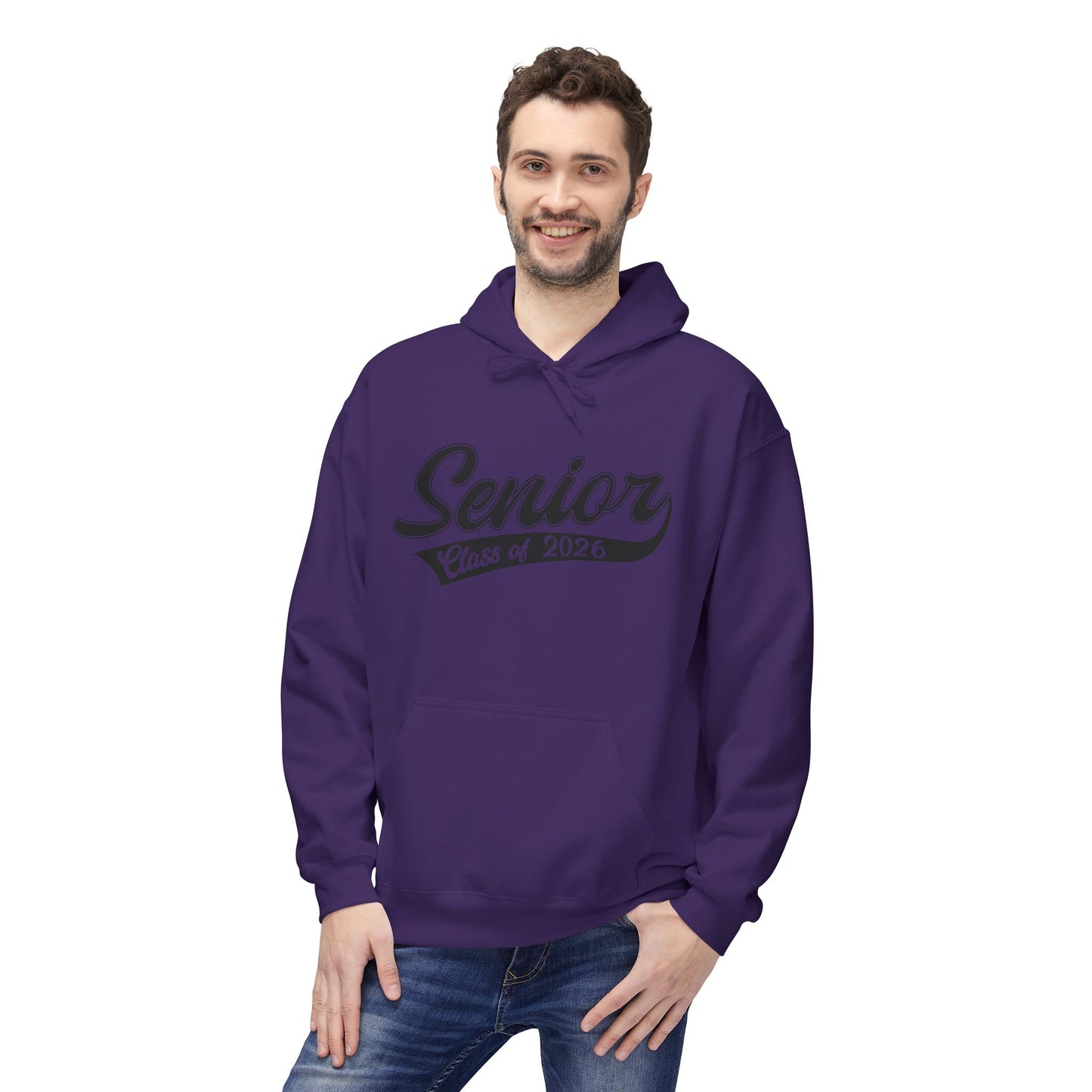 Class of 2026 Senior Hoodie | Unisex Midweight Fleece | Graduation Gift | College Bound | Class Spirit Wear, Trendy Graduation Apparel