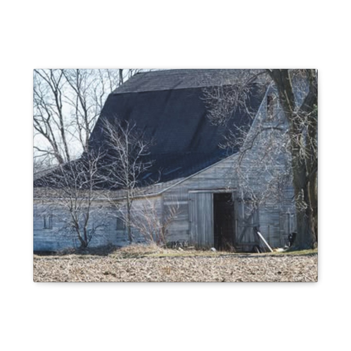 Rustic Barn Canvas Wall Art, Barn Decor, Country Home Decor, Farmhouse Wall Art, Rustic Home Decoration