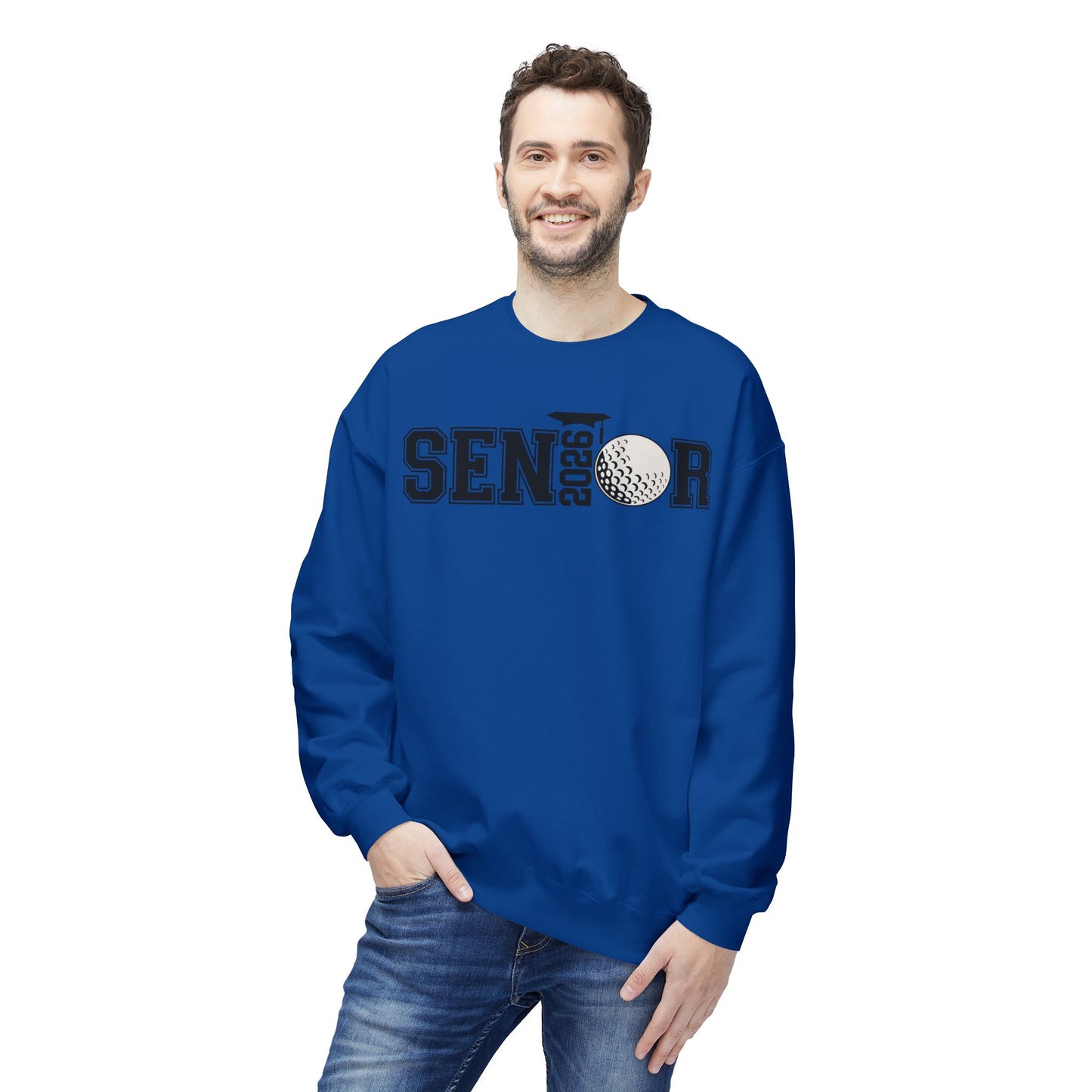 Class of 2026 Golf Sweatshirt, Graduation Gift, Senior Sweatshirt, Unisex Crewneck, Sports Apparel, College Bound Sweatshirt