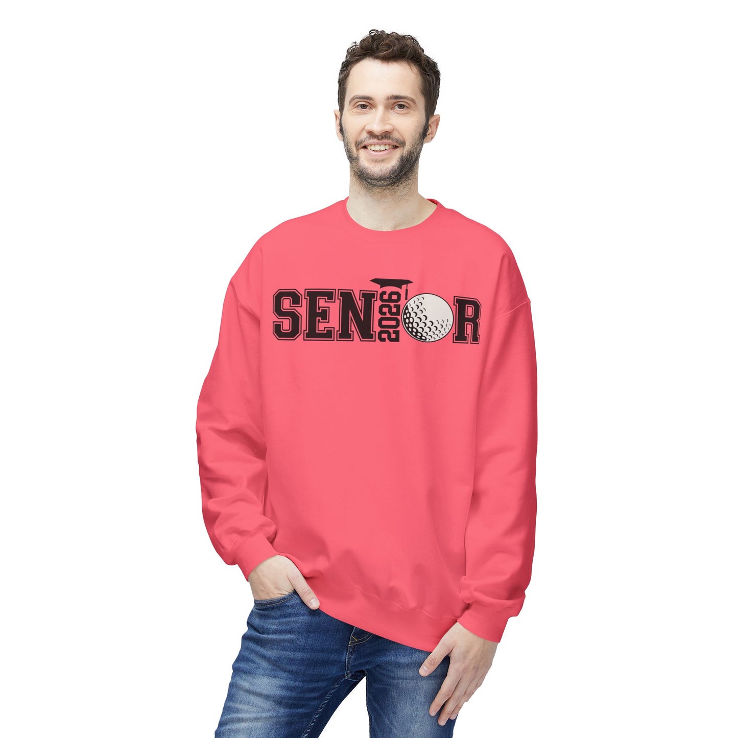 Class of 2026 Golf Sweatshirt, Graduation Gift, Senior Sweatshirt, Unisex Crewneck, Sports Apparel, College Bound Sweatshirt