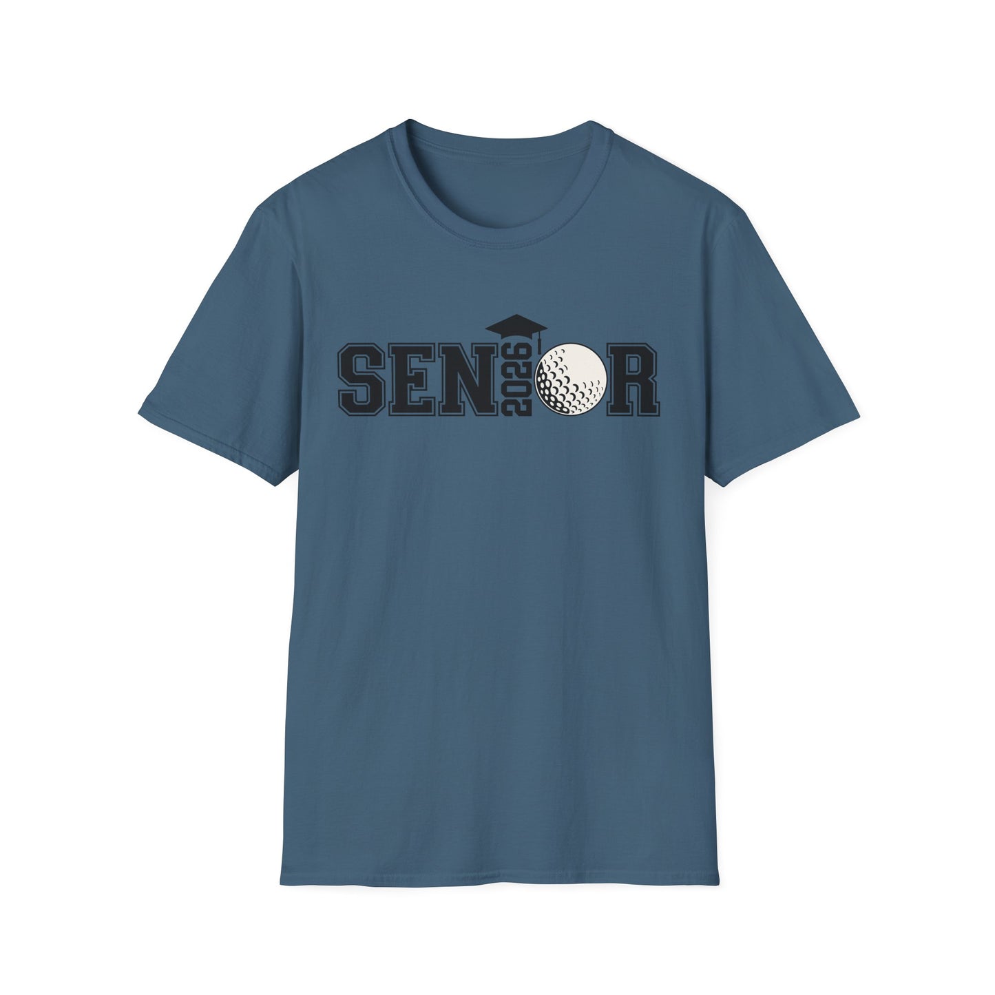 Senior Golf 2026 Unisex T-Shirt – Graduation Tee, Senior Shirt, Gift for Graduates, Class of 2026 Merchandise, Cool Casual Wear