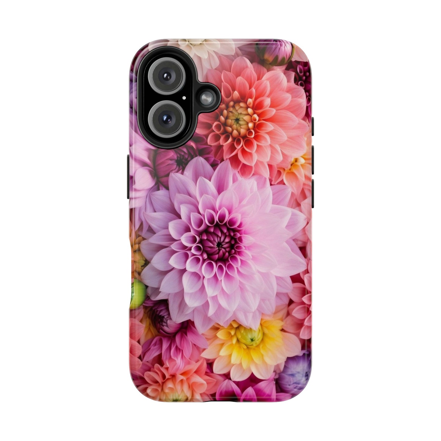Floral Tough Phone Cases, Durable Phone Cover, Flower Print Case, Gift for Her, Spring Accessories, Custom Phone Case