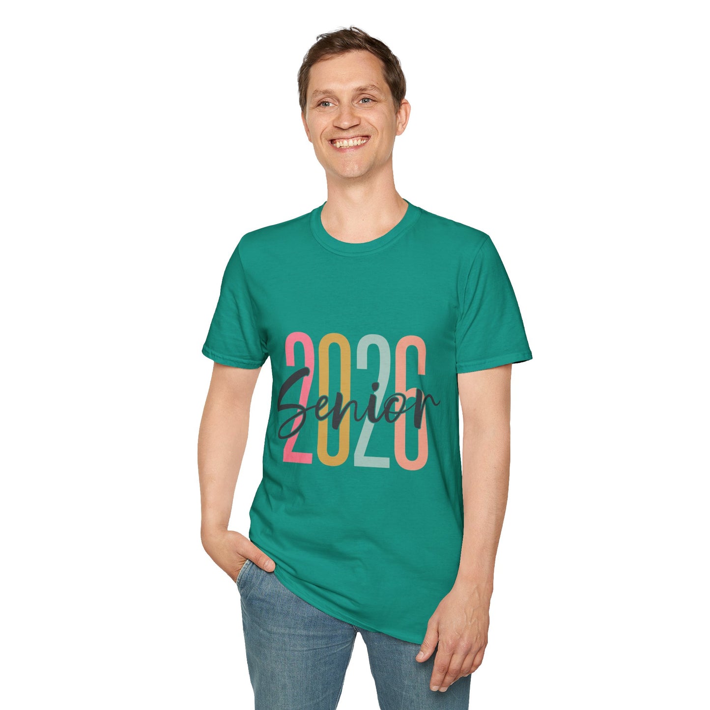 Graduating Class 2026 Unisex Softstyle T-Shirt | Senior Tee | High School Graduate Shirt | Celebration Apparel | Trendy Graduation Gift