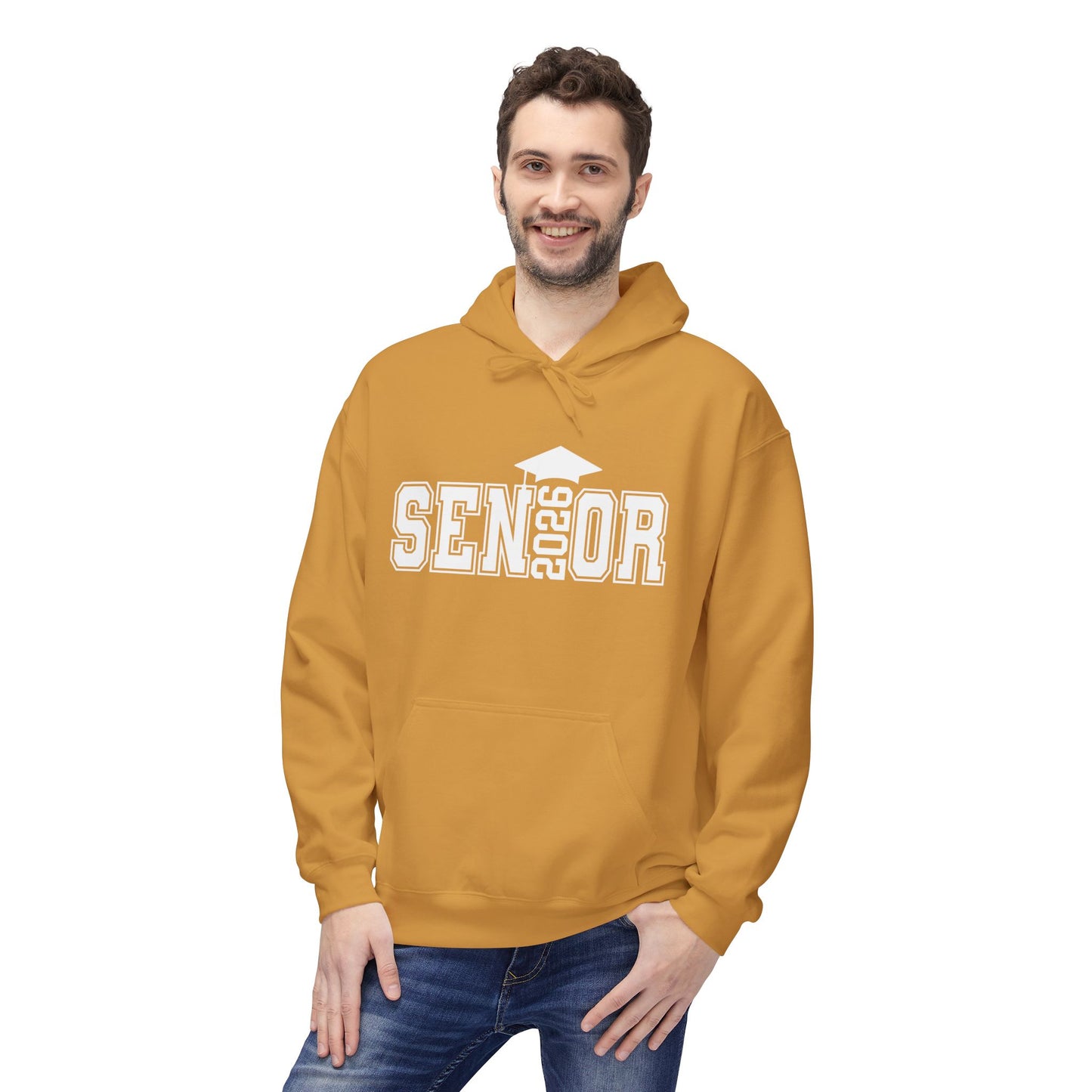 Senior Fleece Hoodie, Cozy Graduation Gift, Class of 2024 Sweatshirt, Unisex Hoodie, Senior Spirit Wear, Comfortable Casual Wear