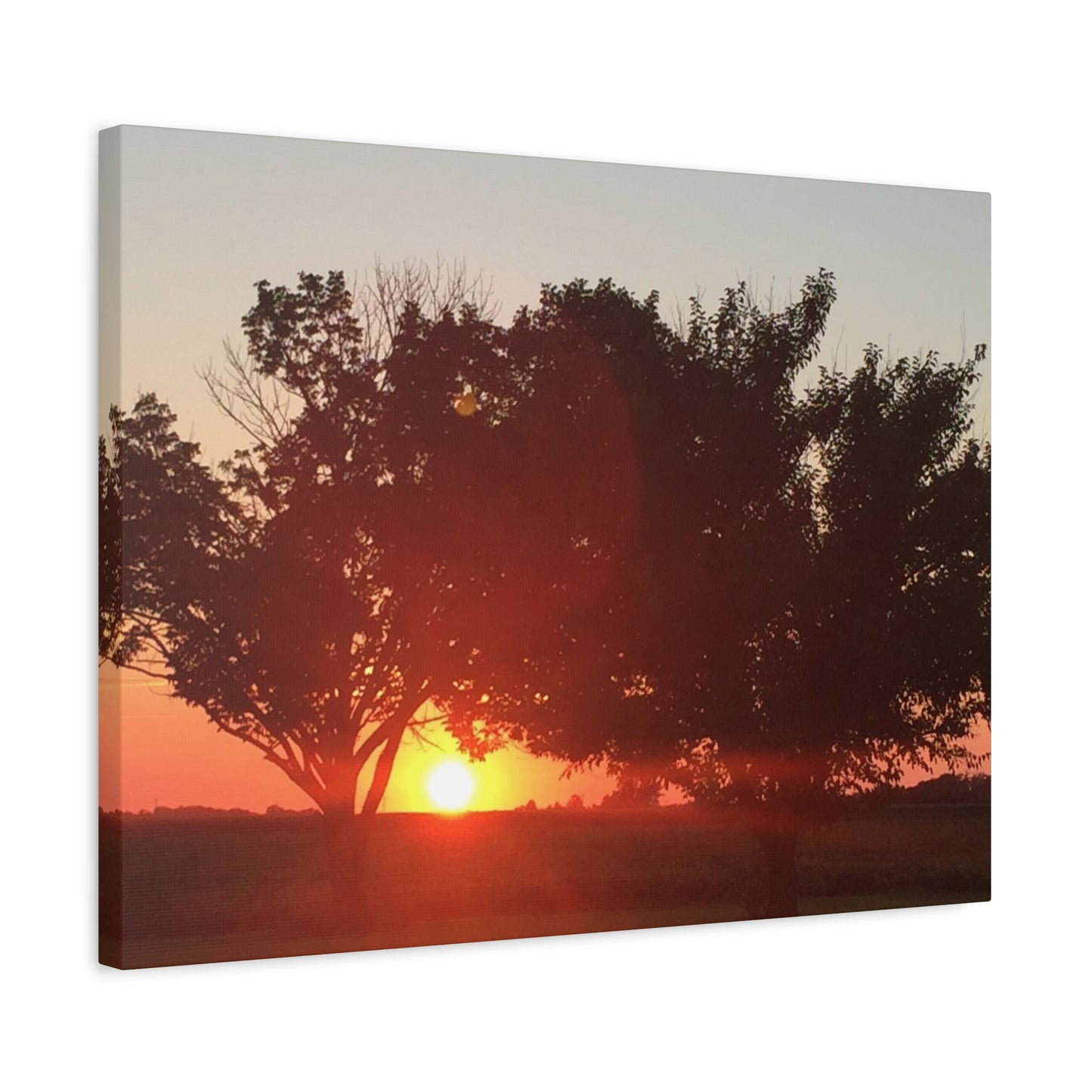 Sunset Serenity Canvas Wall Art, Relaxing Home Decor, Nature Print, Gift for Nature Lovers, Sunset Aesthetic, Art for Living Room