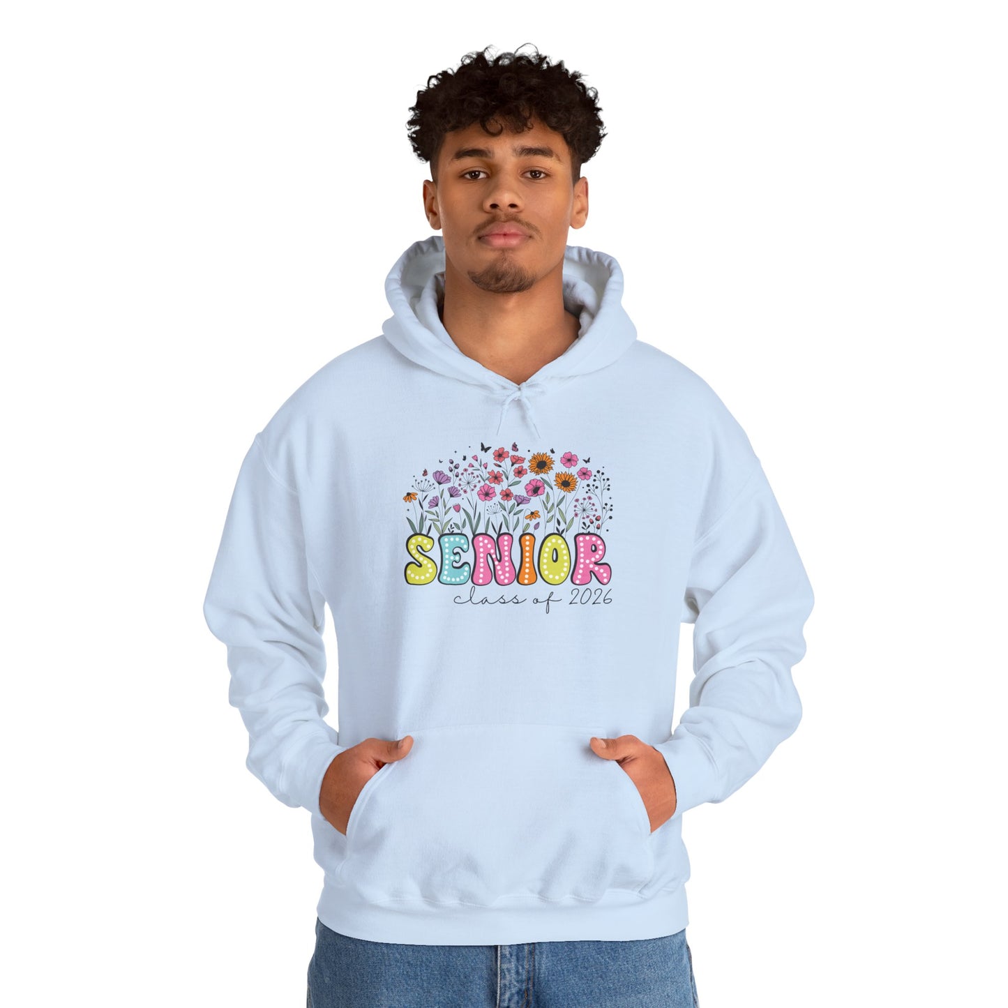 Senior 2026 Floral Design Sweatshirt