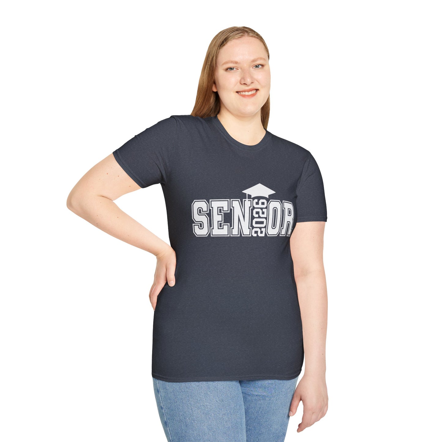 Class of 2026 Senior T-Shirt, Graduation Tee, Unisex Softstyle Shirt for Graduates, Perfect for Parties and Celebrations, Gift for Seniors
