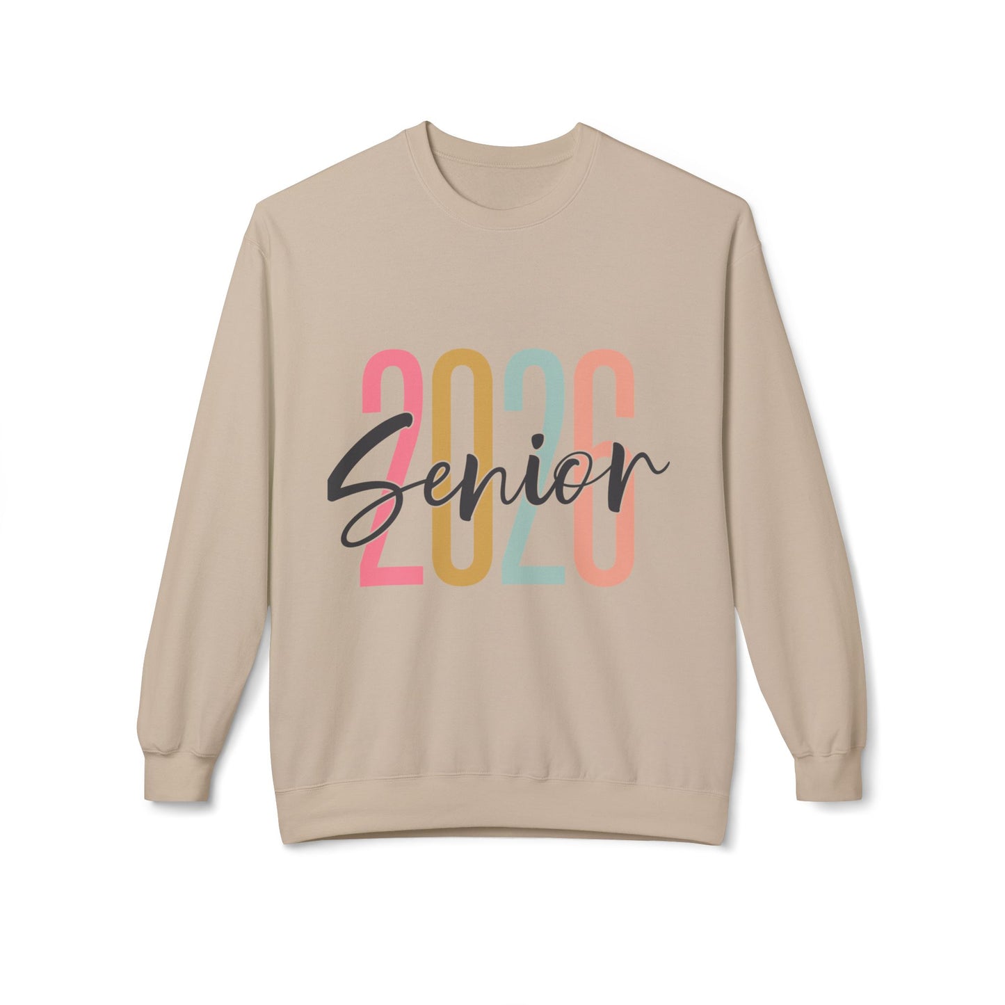 Senior 2026 Crewneck Sweatshirt, Graduation Gift, Unisex Sweatshirt, Class of 2026 Apparel, Cozy Casual Wear, High School Senior