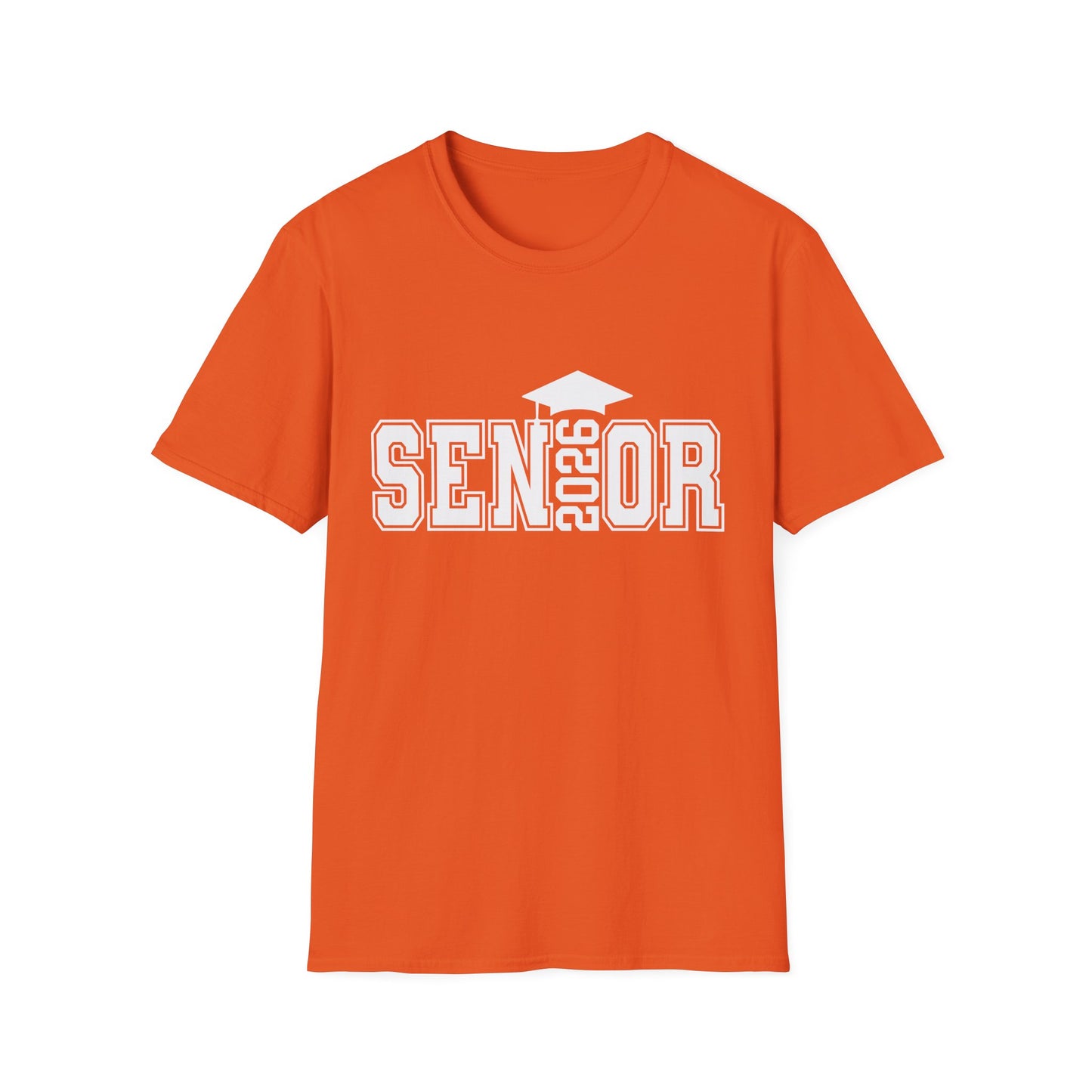Class of 2026 Senior T-Shirt, Graduation Tee, Unisex Softstyle Shirt for Graduates, Perfect for Parties and Celebrations, Gift for Seniors