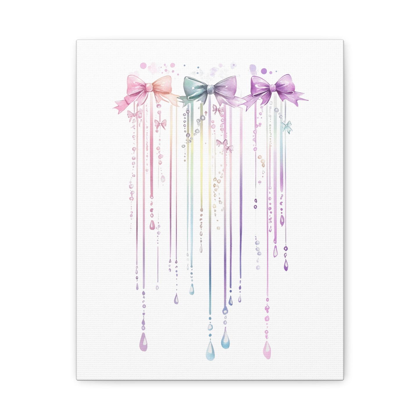 Bows Canvas - Matte Canvas, Stretched, 1.25"