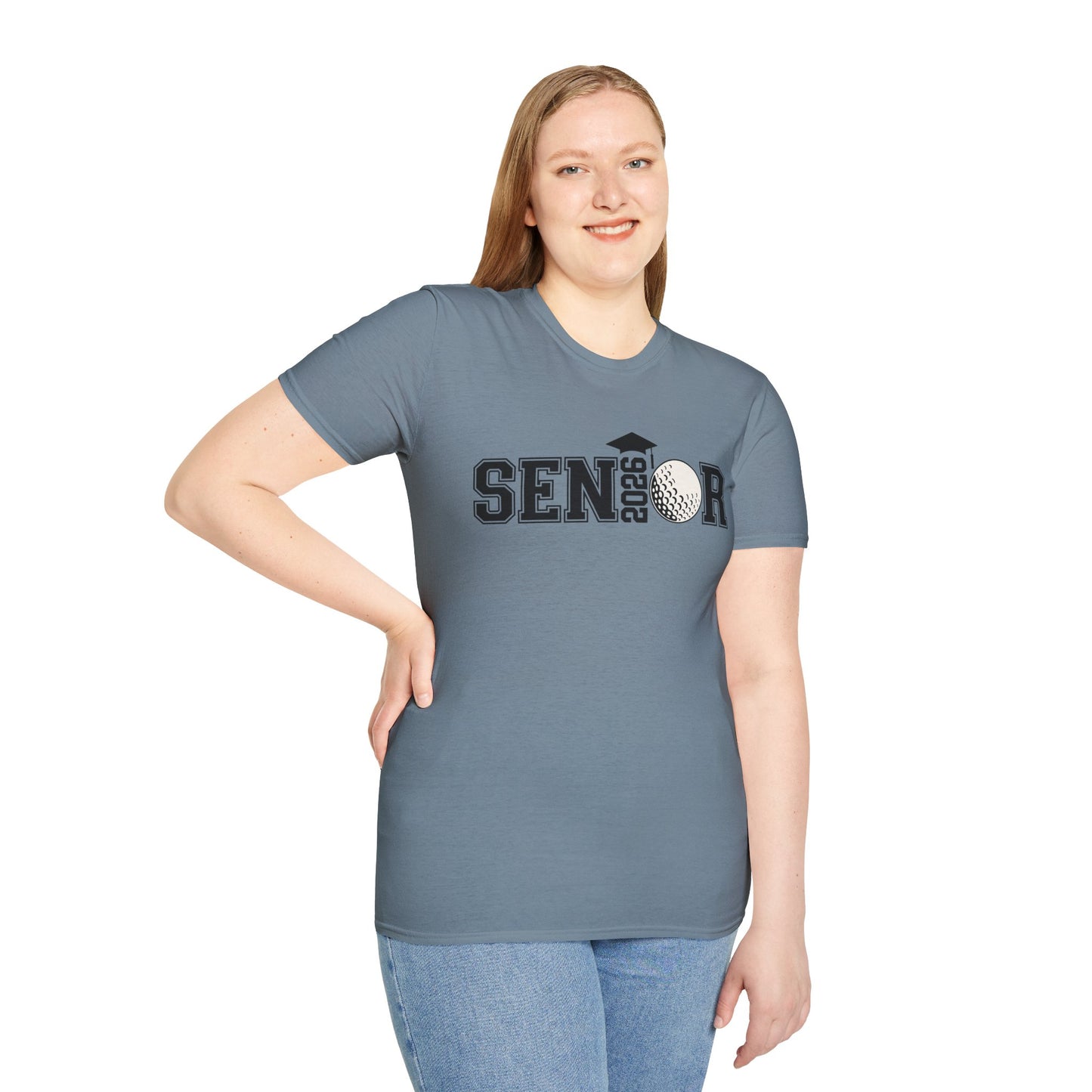 Senior Golf 2026 Unisex T-Shirt – Graduation Tee, Senior Shirt, Gift for Graduates, Class of 2026 Merchandise, Cool Casual Wear
