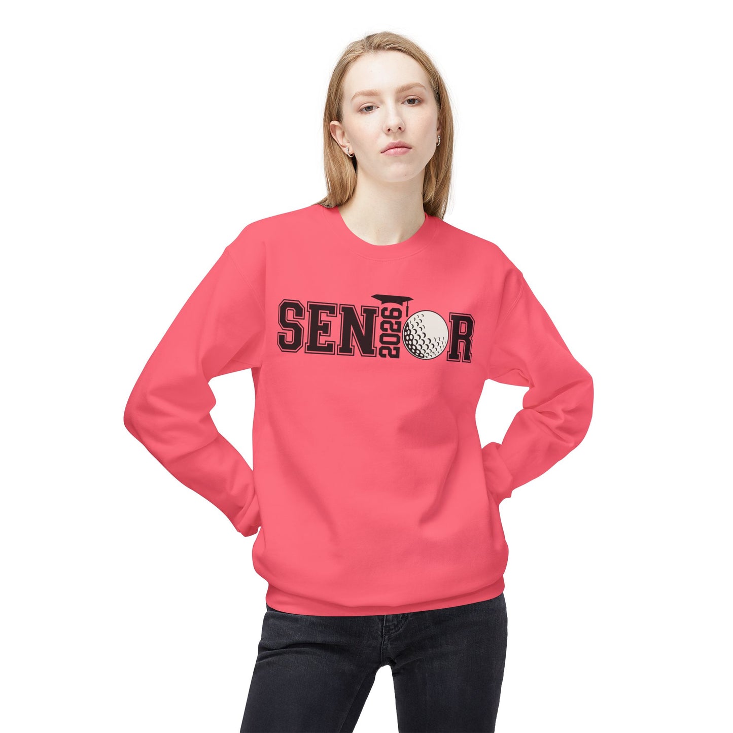 Class of 2026 Golf Sweatshirt, Graduation Gift, Senior Sweatshirt, Unisex Crewneck, Sports Apparel, College Bound Sweatshirt