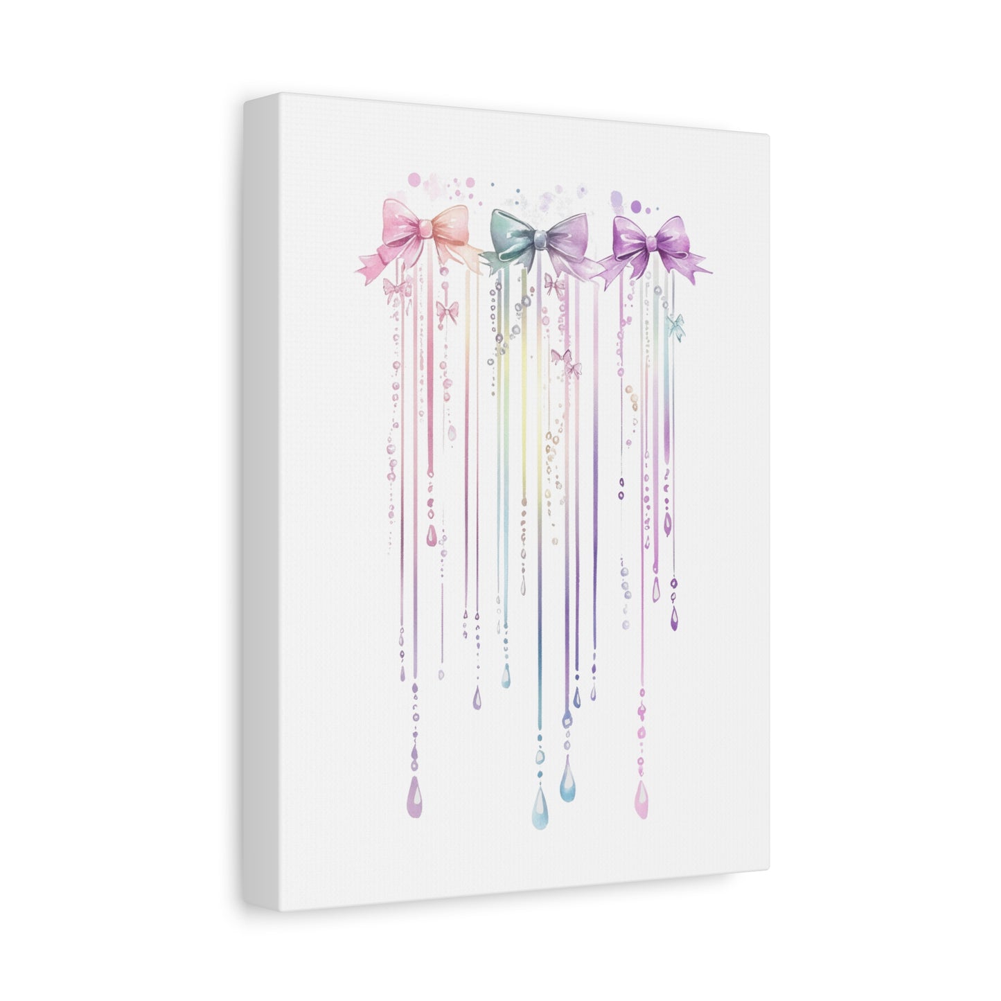 Bows Canvas - Matte Canvas, Stretched, 1.25"